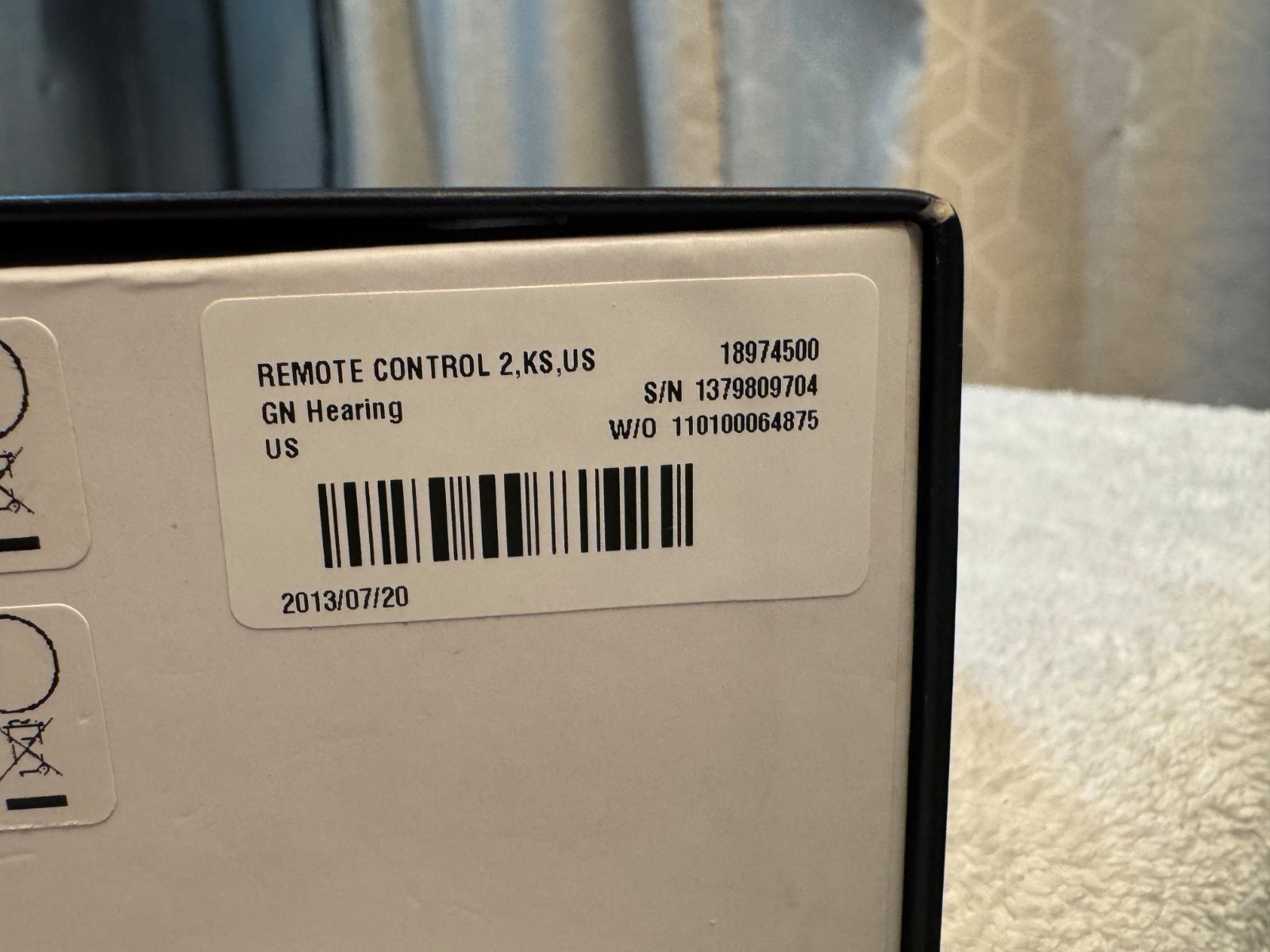 GN ReSound Kirkland Signature KS562-DRW 5.0 Hearing Aids Pair w/ Remote & Case