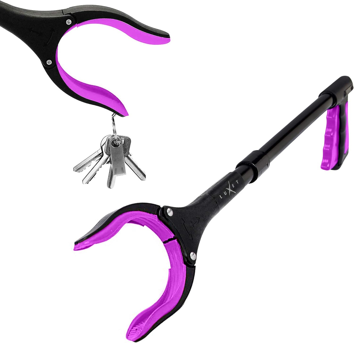 19 Inch Long Reach Grabber Tool With Magnetic Grip Ergonomic Handle Lightweight
