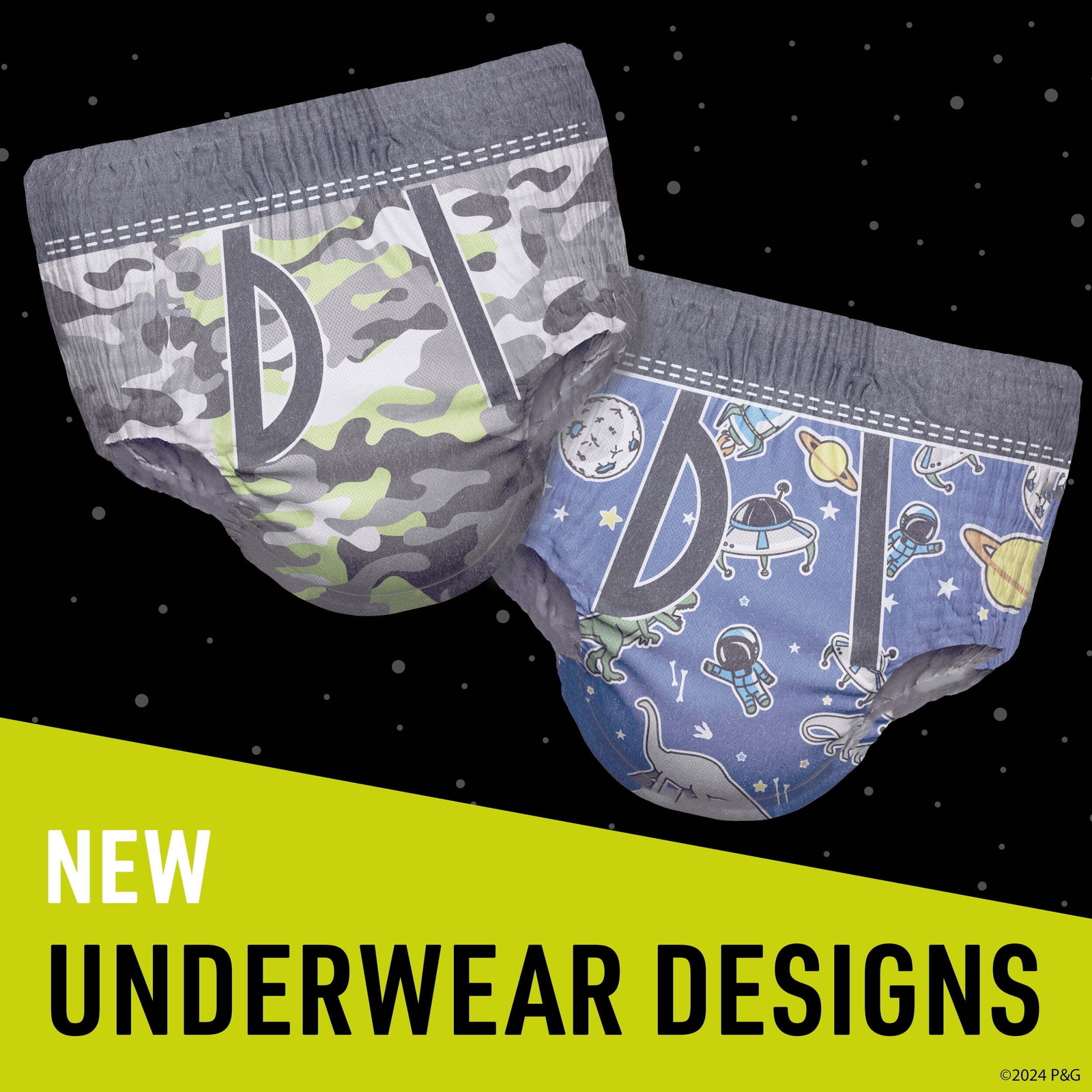 Boys Bedwetting Nighttime Underwear, Size S/M (37-90 lbs), 44 Count