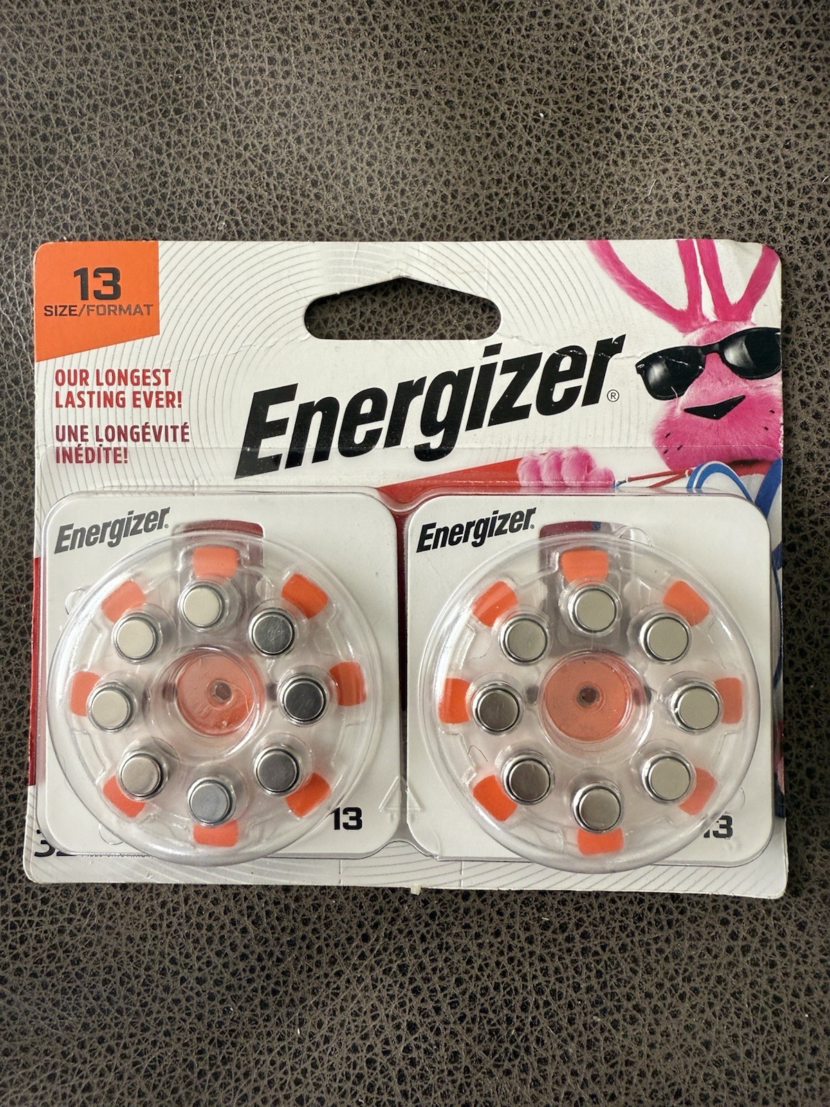 Energizer Size 13 Hearing Aid Batteries – 32 Pack – New, Sealed, Expires 04/2027
