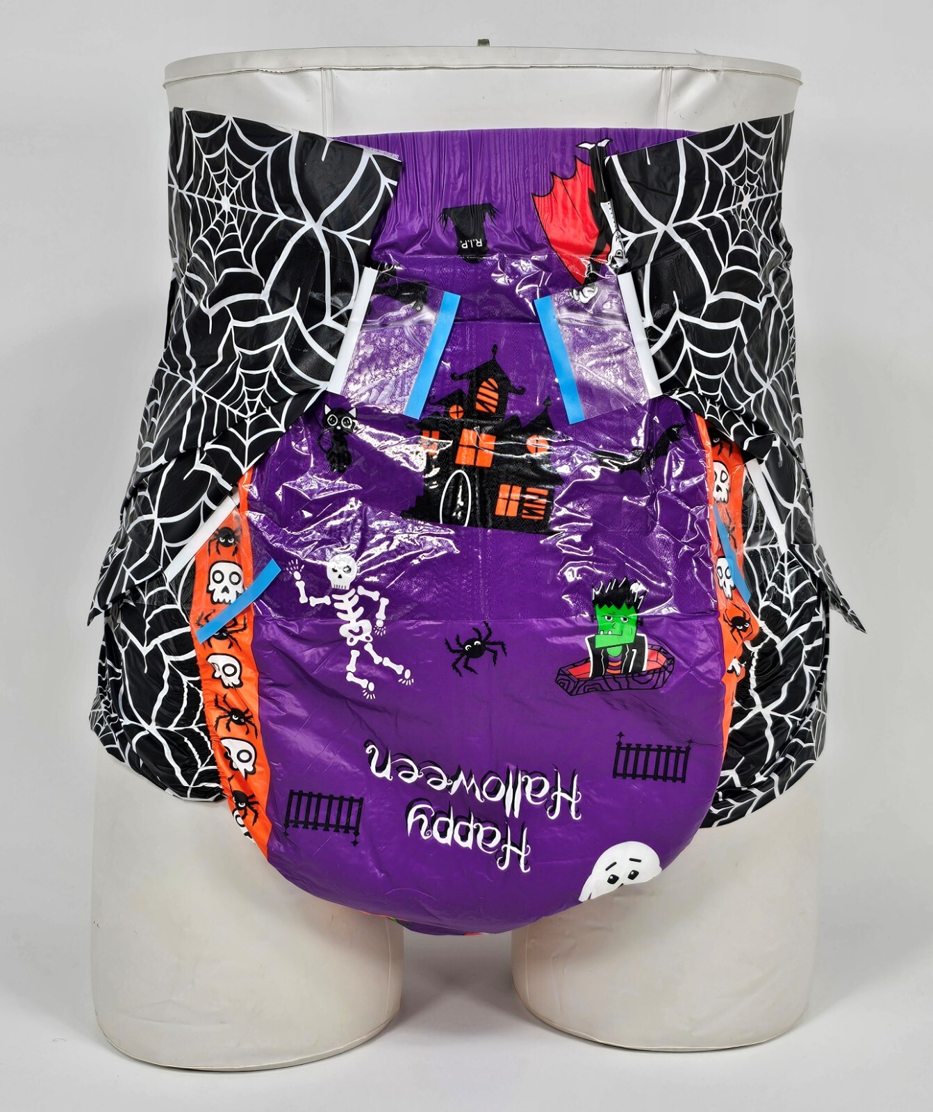 Lrg-Adult Printed Halloween Diapers Oodzoo Boodzoo Large 36″-48″ Two(2) Packs
