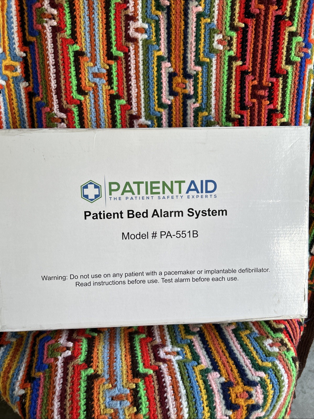 PATIENT AID Model# PA-551B – Bed Alarm Fall Prevention System NEW
