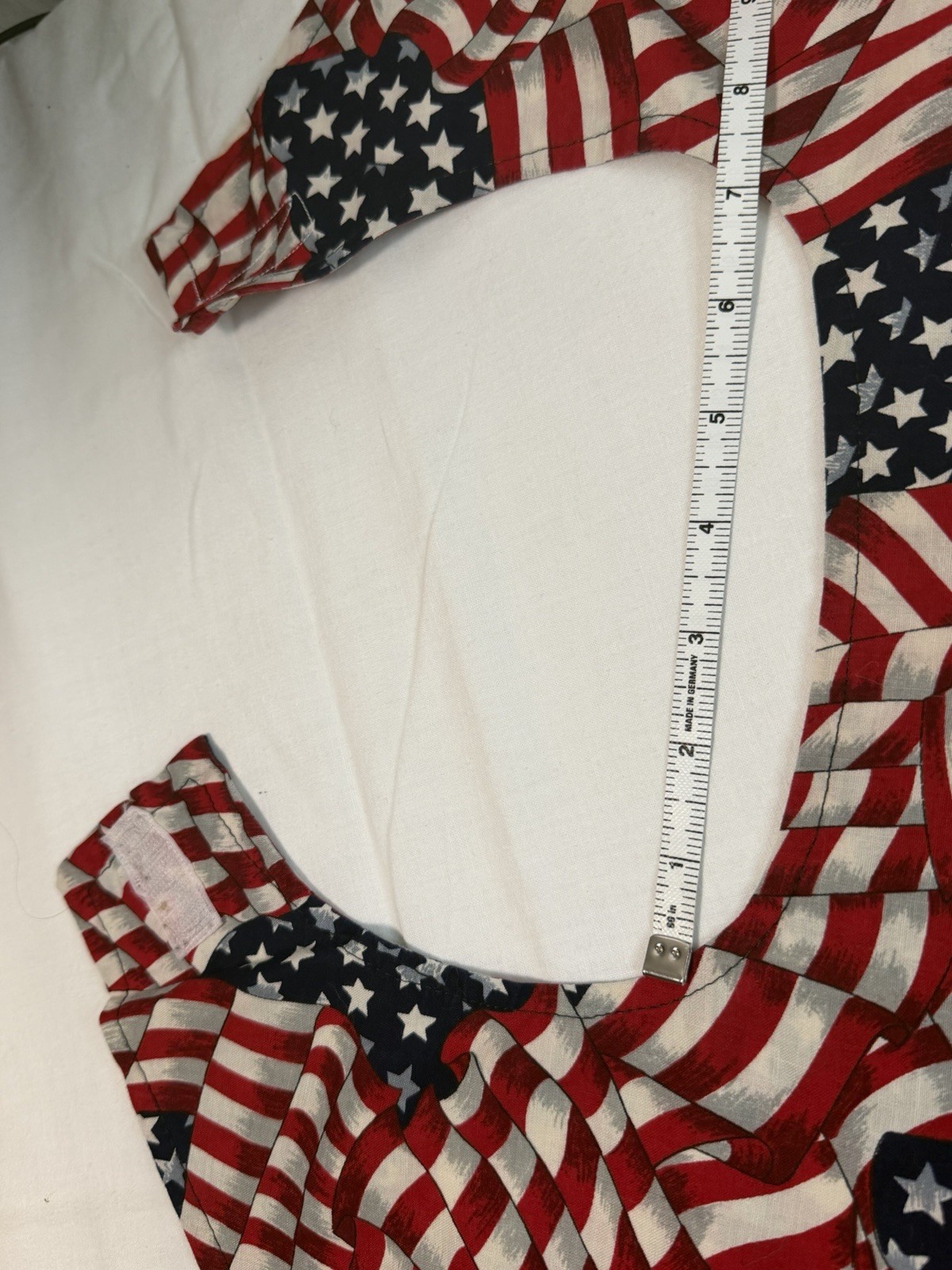 Handmade Adult Bibs, Clothing Protection Elderly/Special Needs Summer Patriotic
