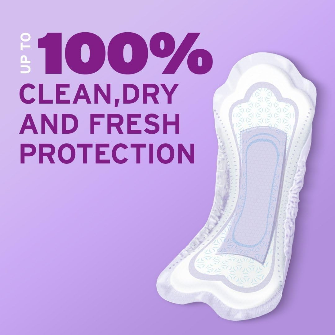 Incontinence & Postpartum Pads for Bladder Leaks, 4 Drop Moderate Absorbency,…