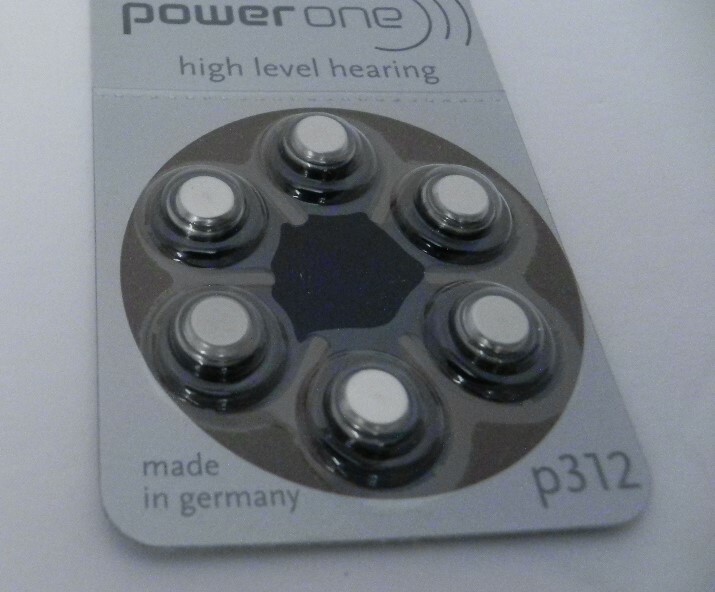 PowerOne Size 312 p312 PR41 1.4V 24 Hearing Aid Batteries 2019