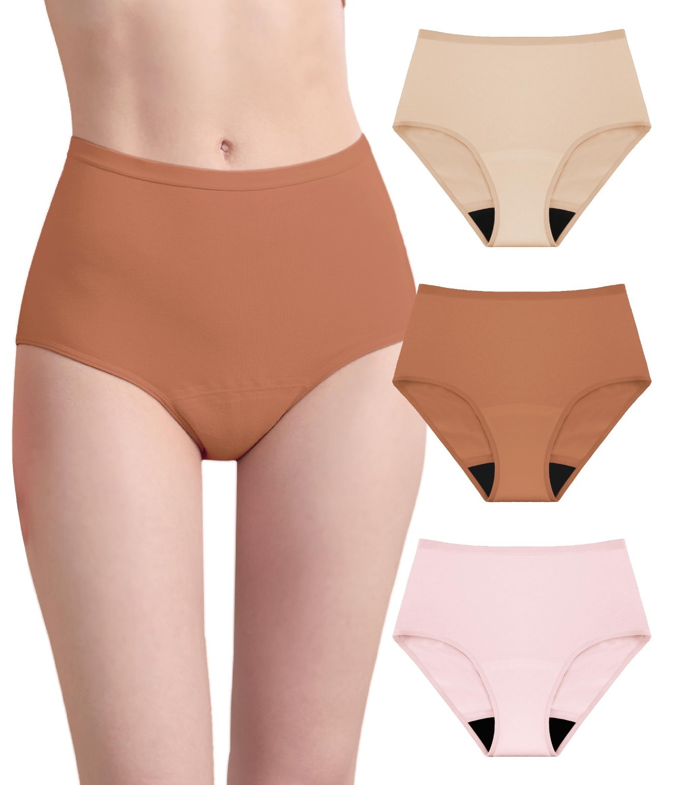 IRISMORII Women Washable Incontinence Underwear Leak Proof Odor Control Size XXL