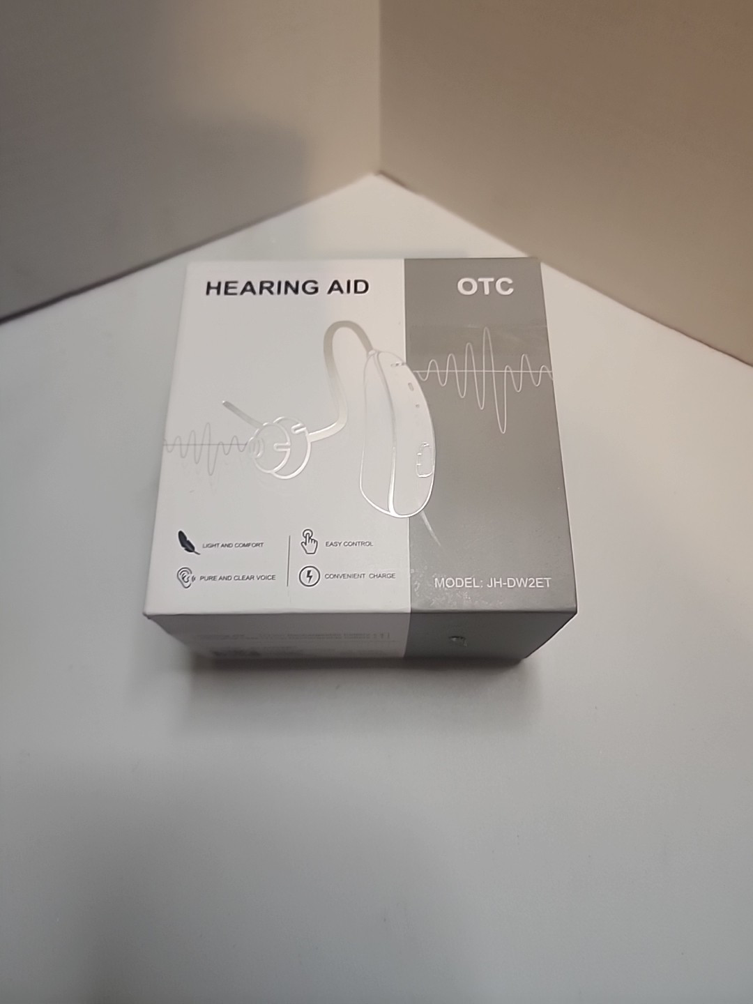 Over-the-Counter (OTC) hearing aid, model JH-DW2ET