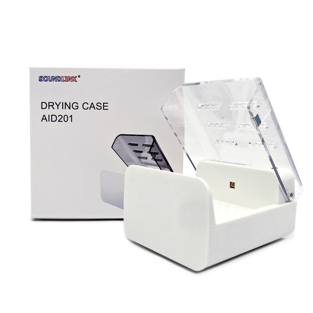SOUNDLINK Electrical LED UV Hearing Aid Dryer Portable Dehumidifier Drying Case