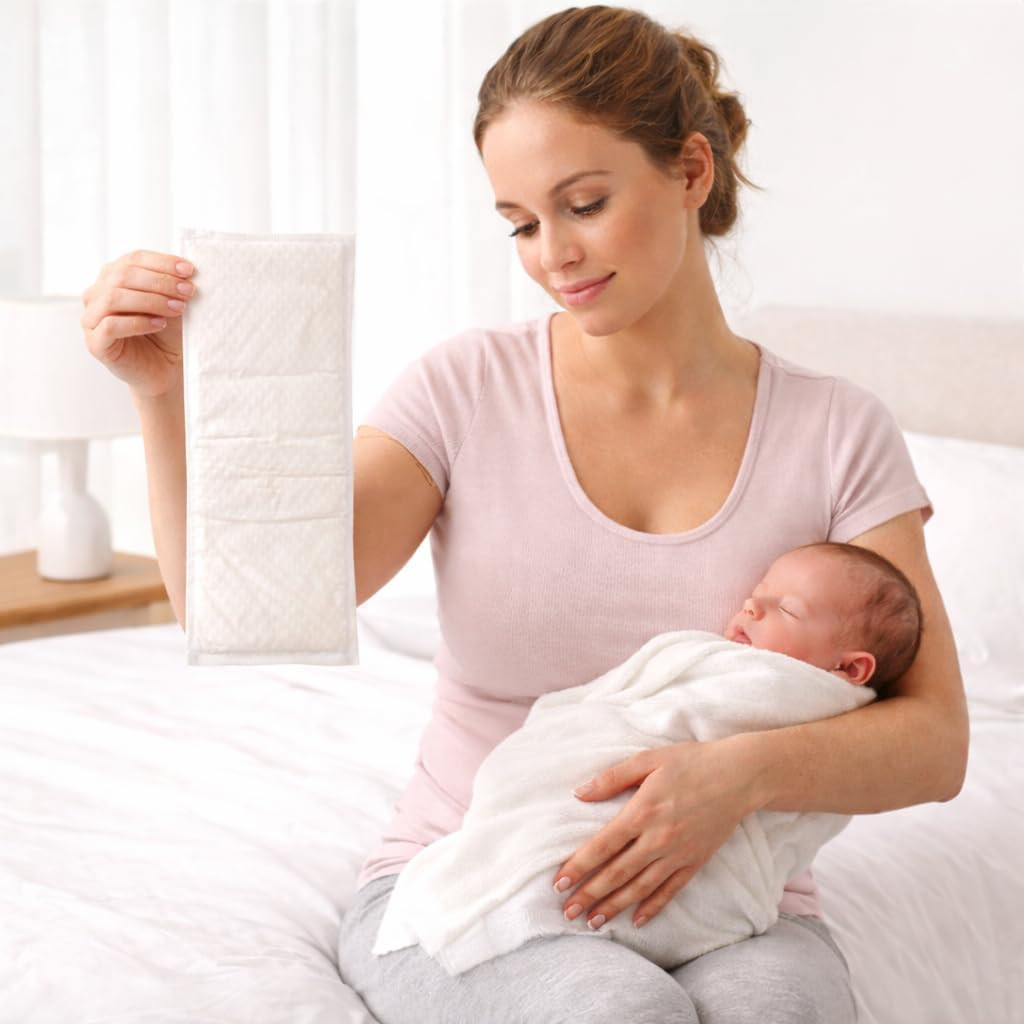 Vakly Postpartum Pads 6″ X 17″ (40 Pack) – XL Super Absorbent Maternity Pad Line
