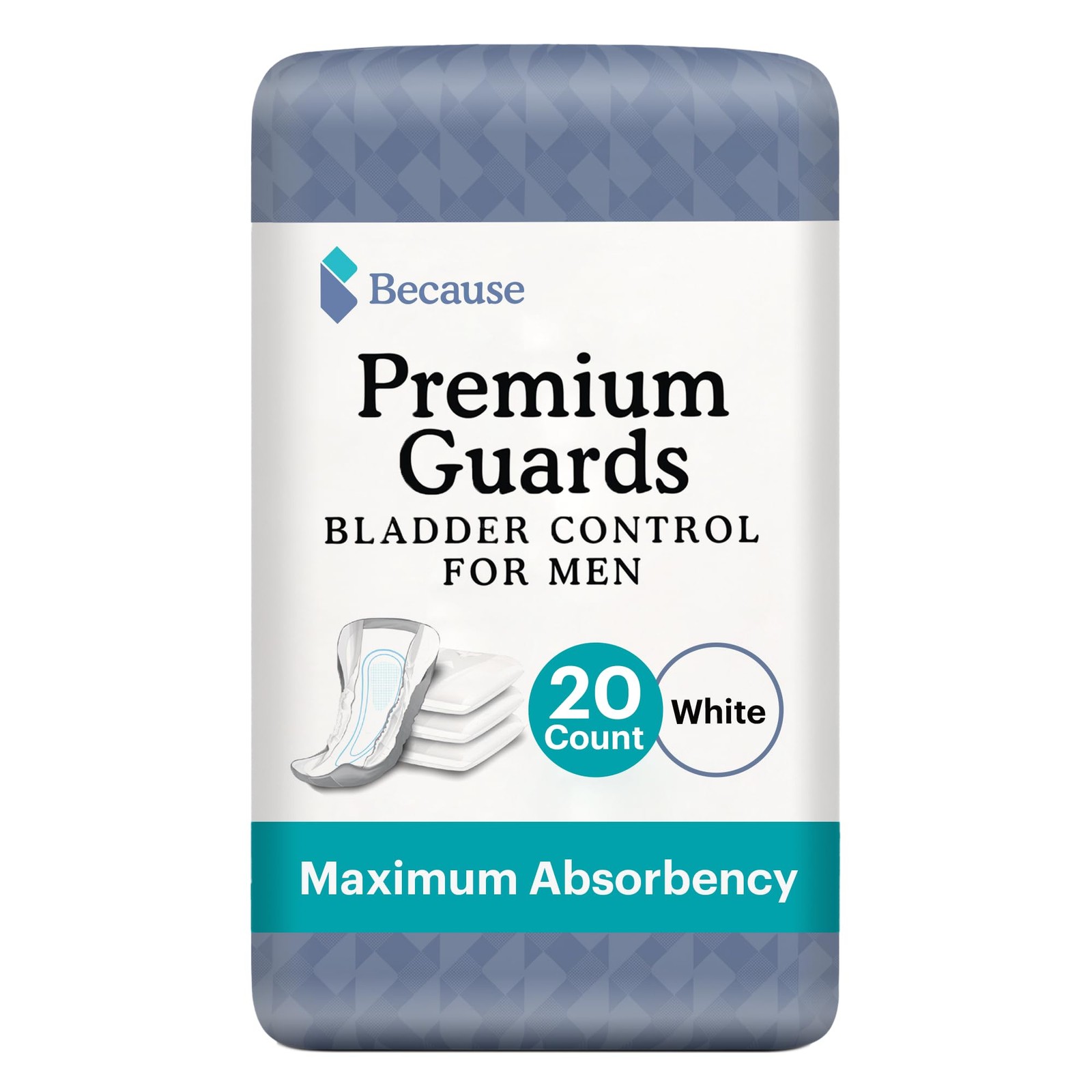Premium Guards for Men – 20 Count Pack of Discreet, Individually Wrapped Blad…