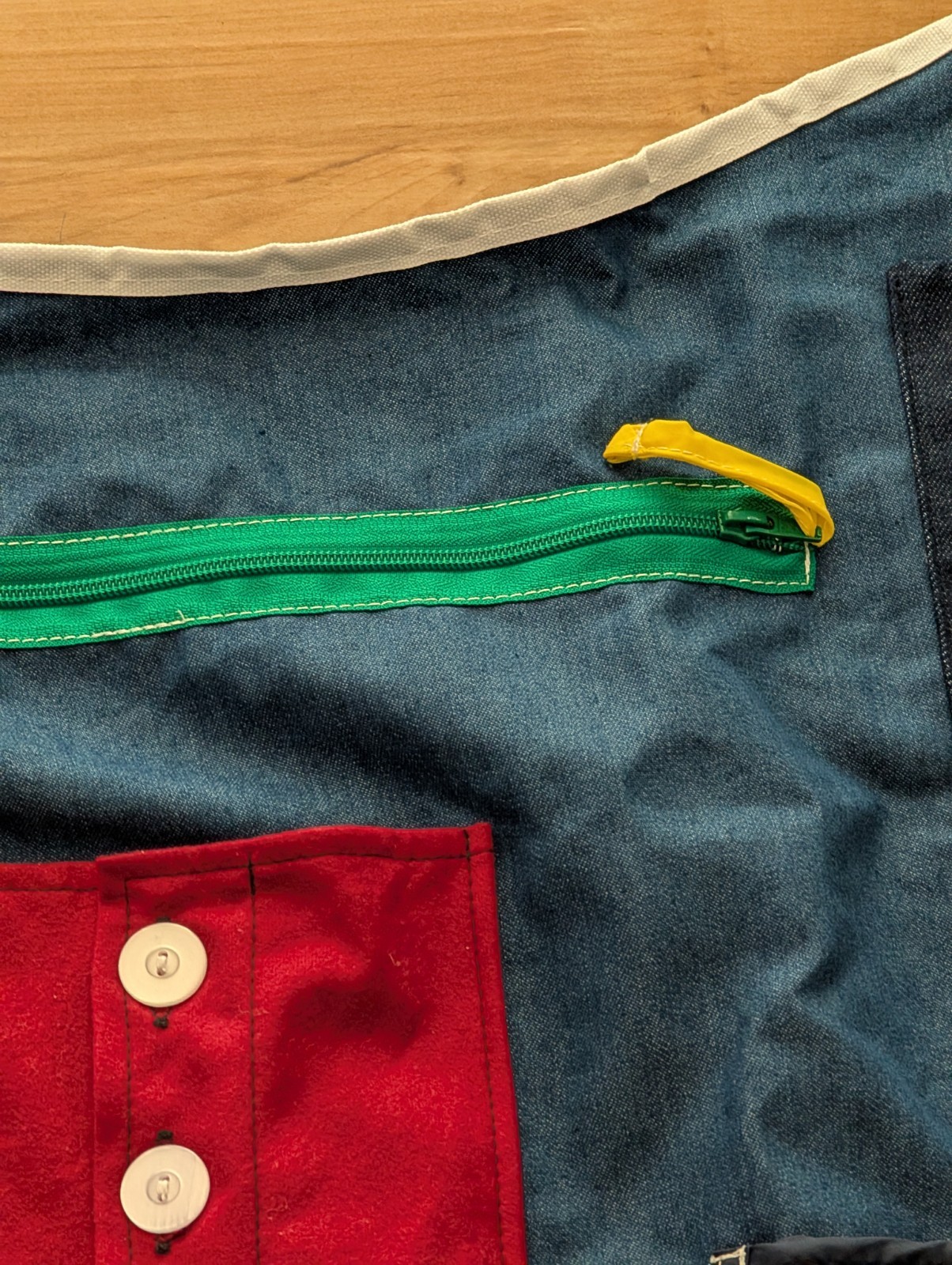NEW Posey Apron Activity Multicolored Memory Care & Fine Motor Stimulation