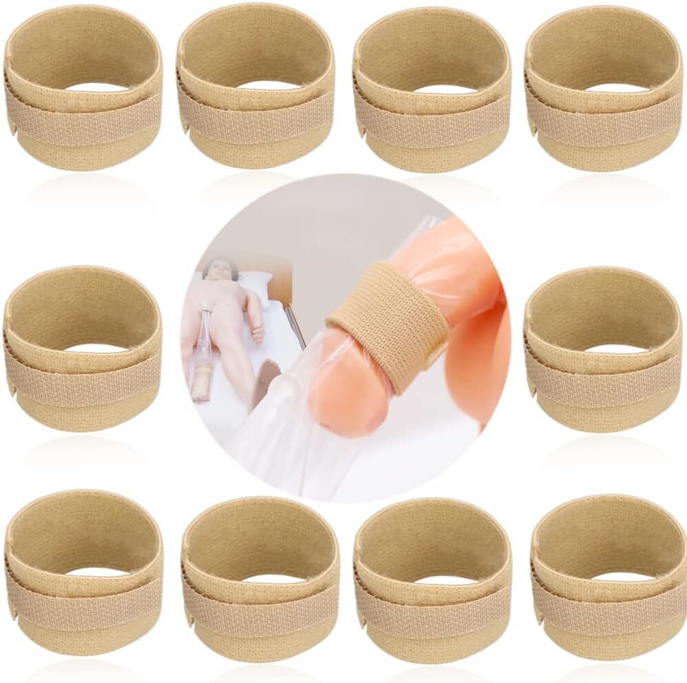 Male External Catheter Fixer Straps Band Adjustable Male Urinary Incontinence