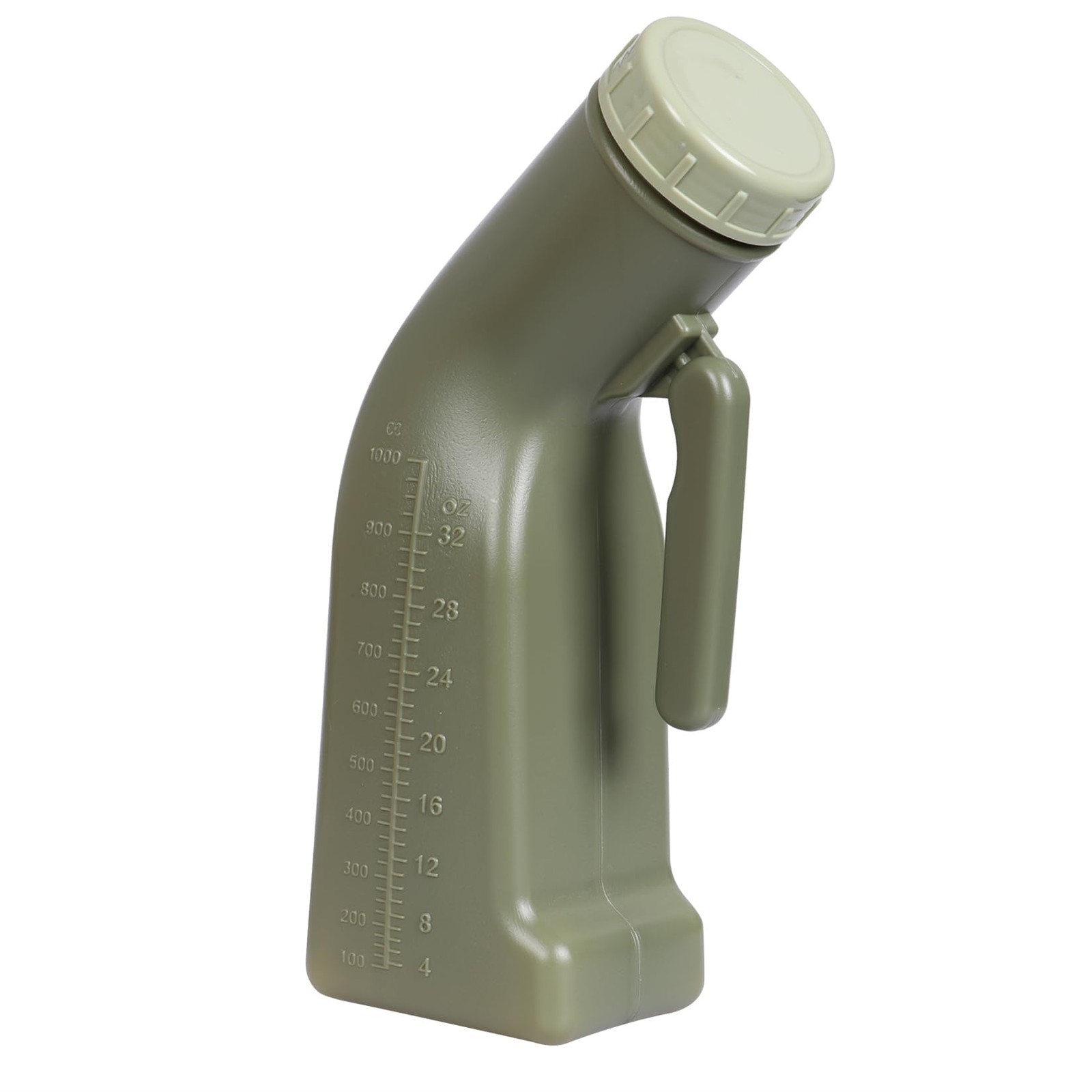 Urinals for Men Male Urinal Bottle Spill Proof with 23 X 13.5 X 8CM, Green
