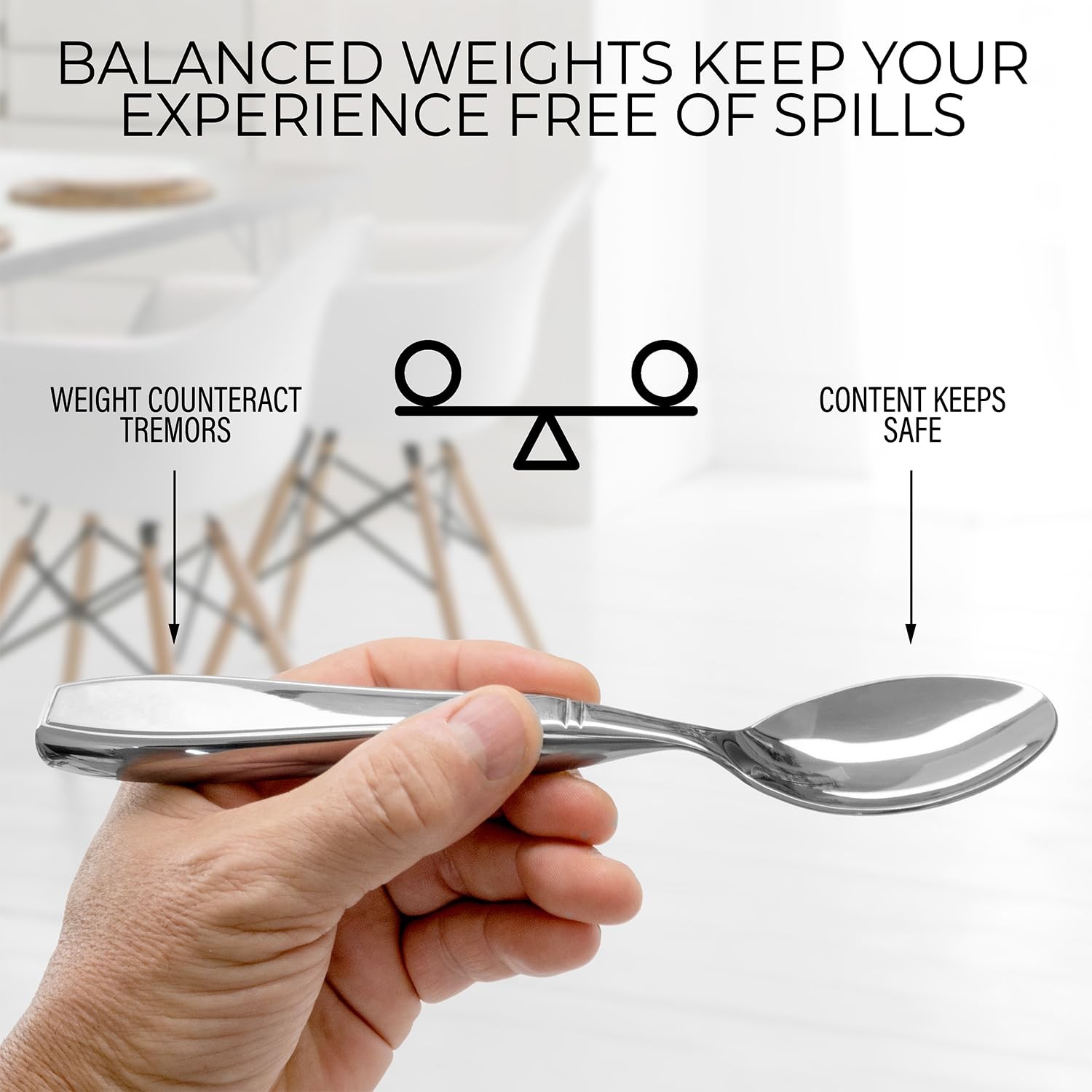 Shop Square Weighted Utensils For Hand Tremors And Parkinsons Patients – 3