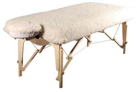 Therapist’s Choice® Deluxe Massage Table Fleece Pad Set, 2 Piece Tan