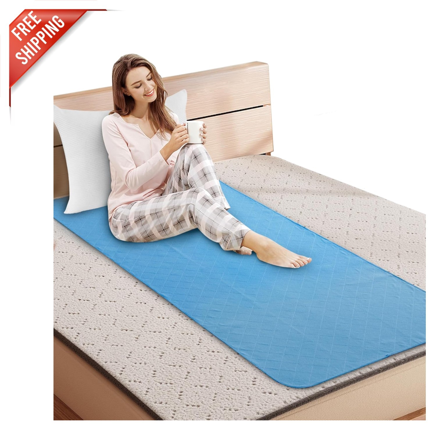 Heavy-Duty Hospital Bed Pads 34” x 76” – Ideal for Incontinence & Care