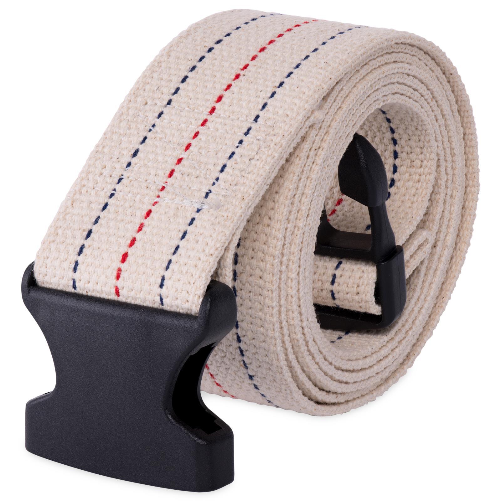 Gait Belt and Transfer/Walking Assist Quick-Click Standing Aid, 72inch Long