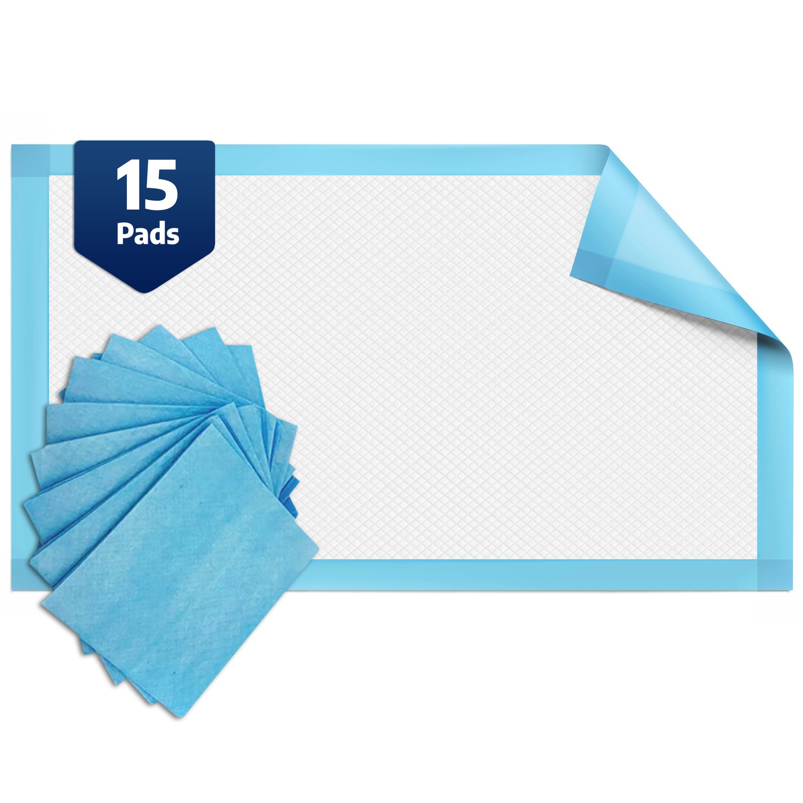 BodyMed Disposable Chux Underpad, 23 in. x 36 in., 15 Underpads, High Absorbency