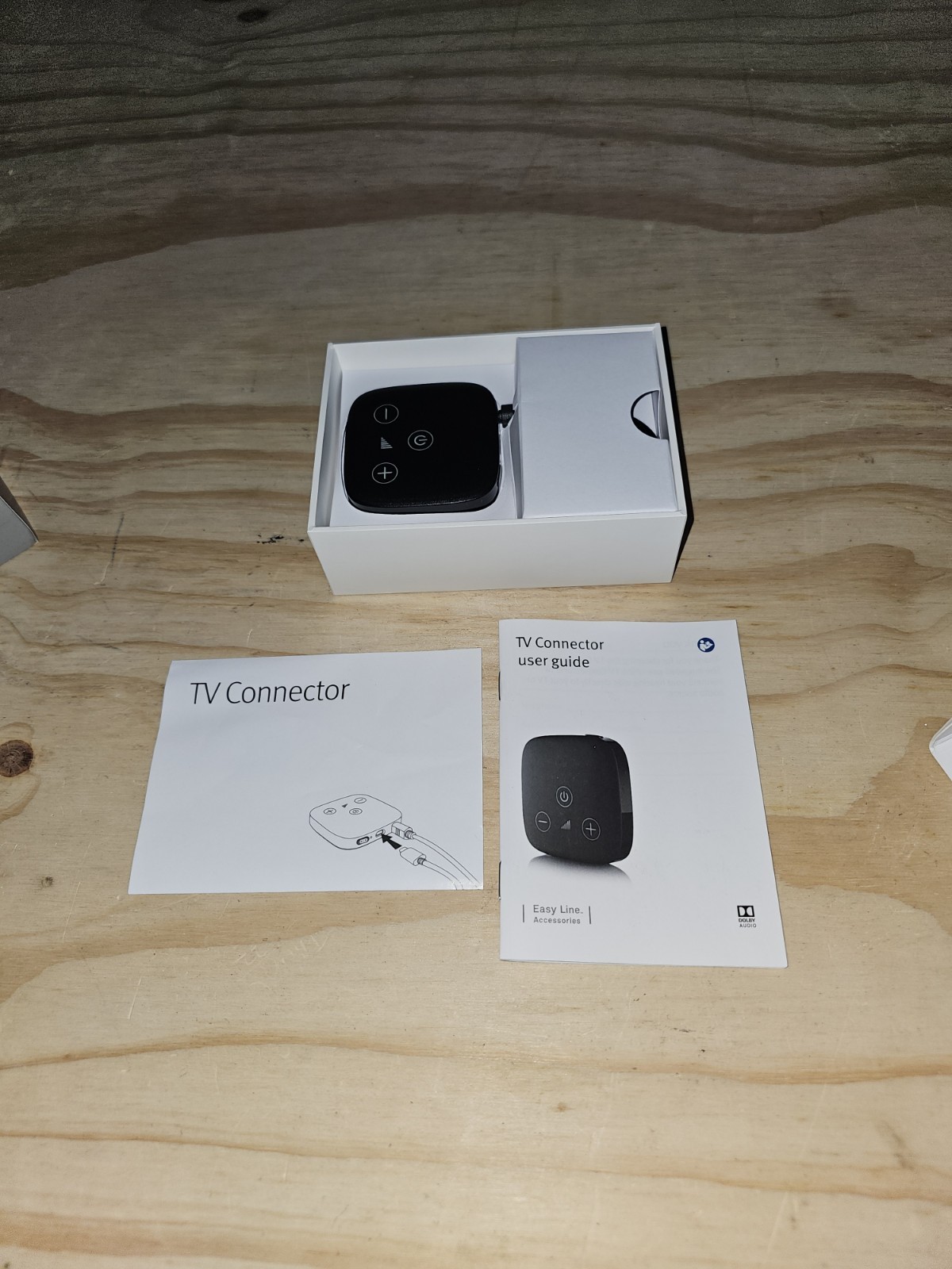 Sonova Easy Line Dolby TV Connector With Power Cord & Adapter