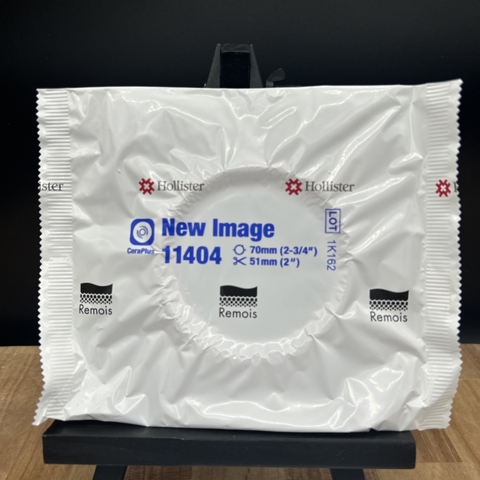 Hollister 11404 New Image Flat CeraPlus Skin Barrier – No box 2 Count