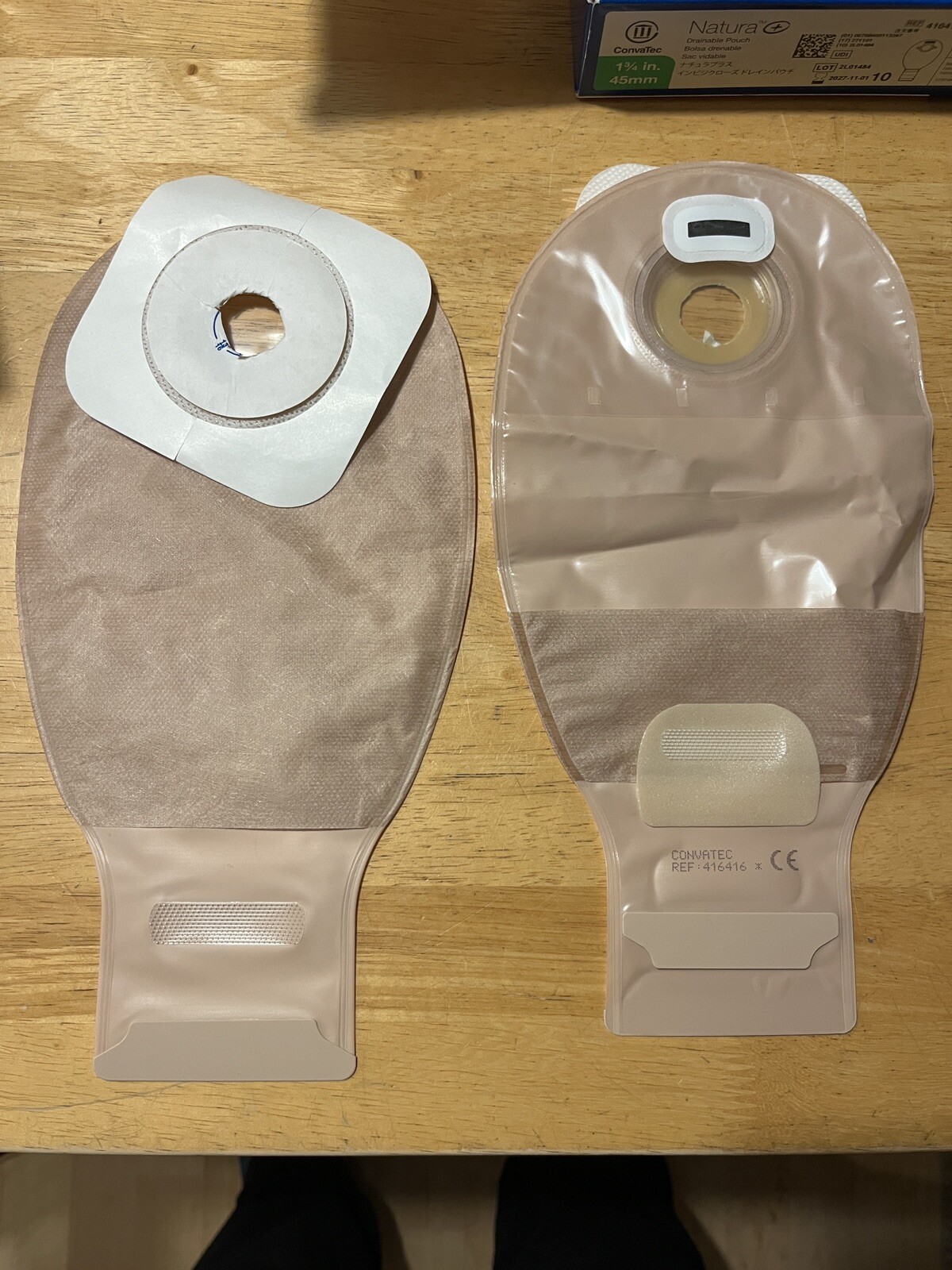 CONVATEC 14 EA 416416 Natura + Drainable Pouches with seal 1-3/4″ flange 45 mm