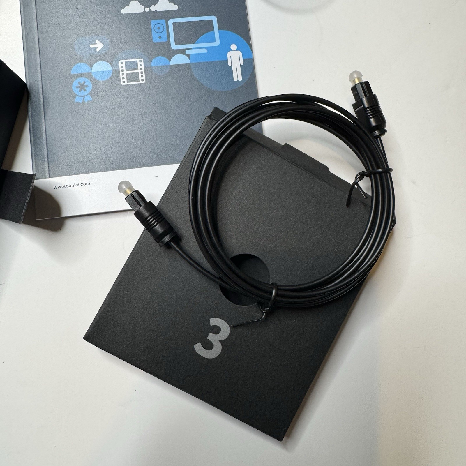Sonic TV Adapter 2 Open box, complete, powers on. Next Day Ship