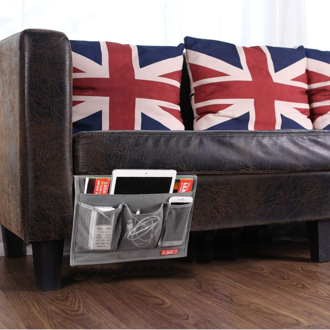 Bedside Storage Organizer Table Cabinet Bedside Organizer Caddy For Remotes Phon