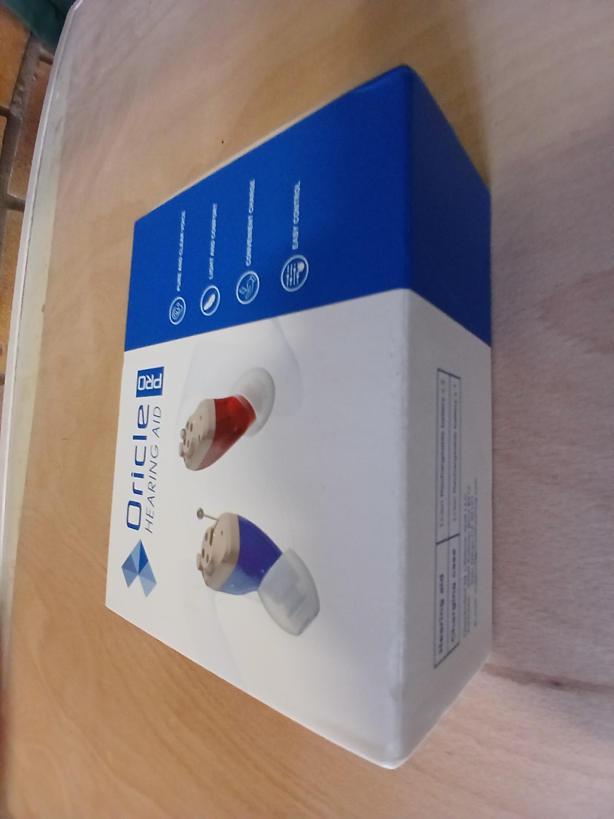 Oricle rechargeable pair digital hearing aids