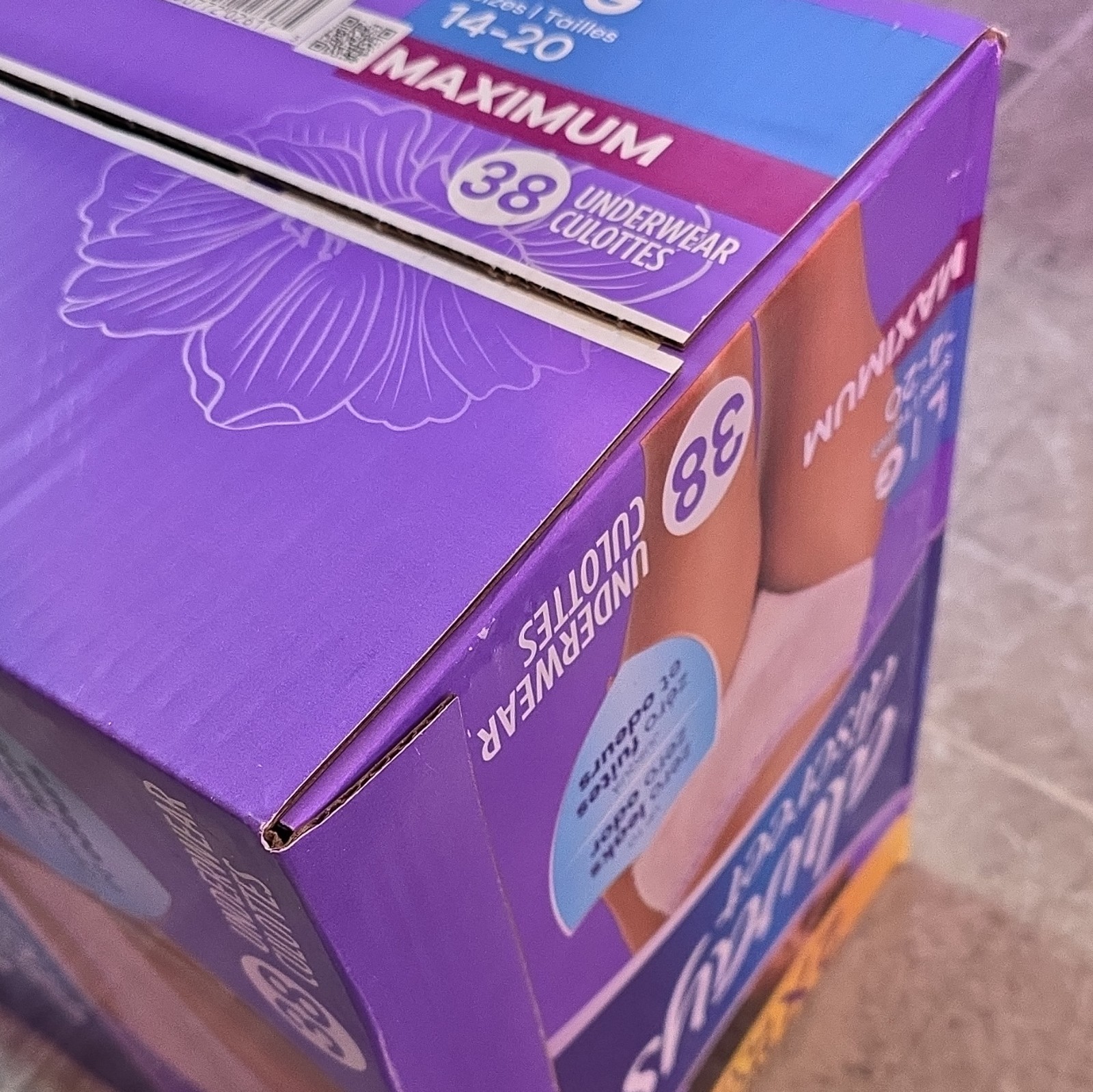 Always Discreet Maximum Incontinence Underwear L (14-20) 38 Ct Scented