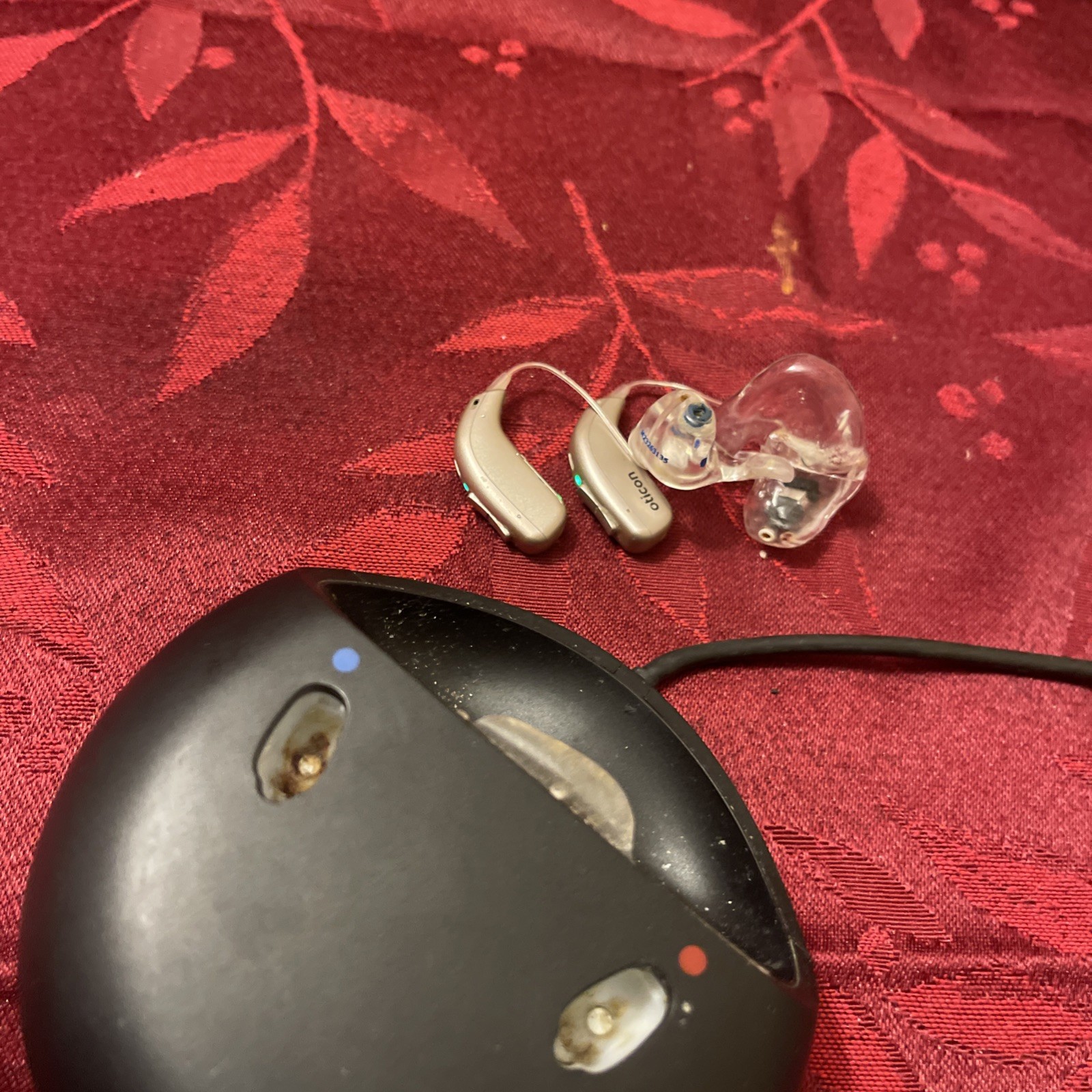 2x Oticon Real 1 miniRITE (312 batt.) Beige Color + Speakers Size 2/85db