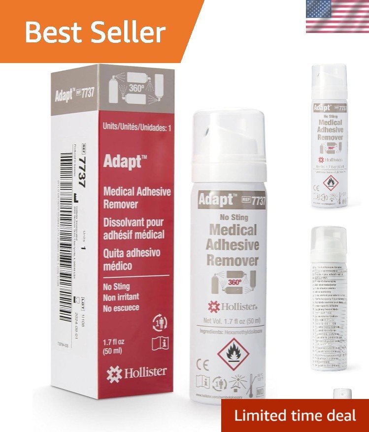 7737 Adapt Medical Adhesive Remover Spray, 1.7 oz. – Adhesive Remover for Ski…