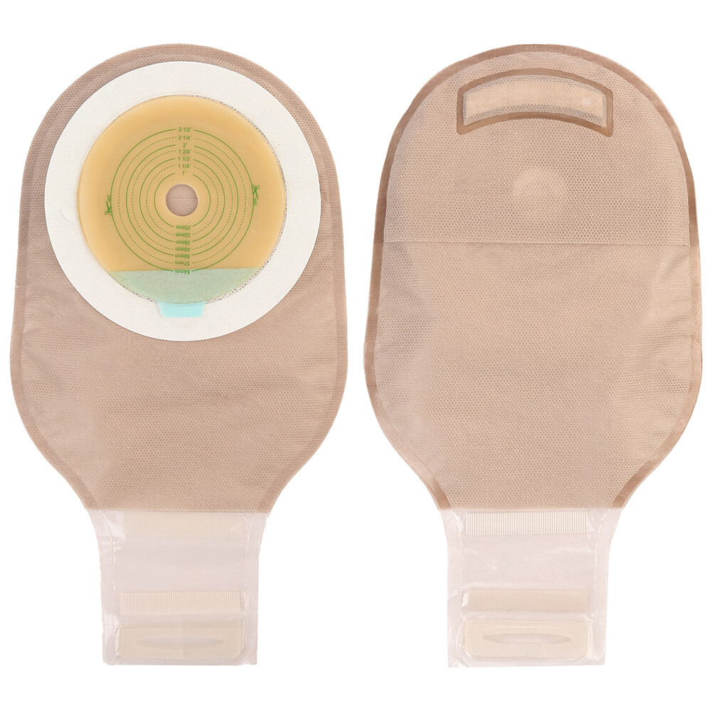 40x Ostomy Colostomy Ileostomy Stoma Care Drainable Closure Pouch Bag Cut-to-Fit