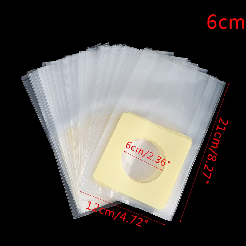 50Pcs Colostomy Bags Ostomy Stoma Cut To Fit One-Piece System Disposable Pouc F6