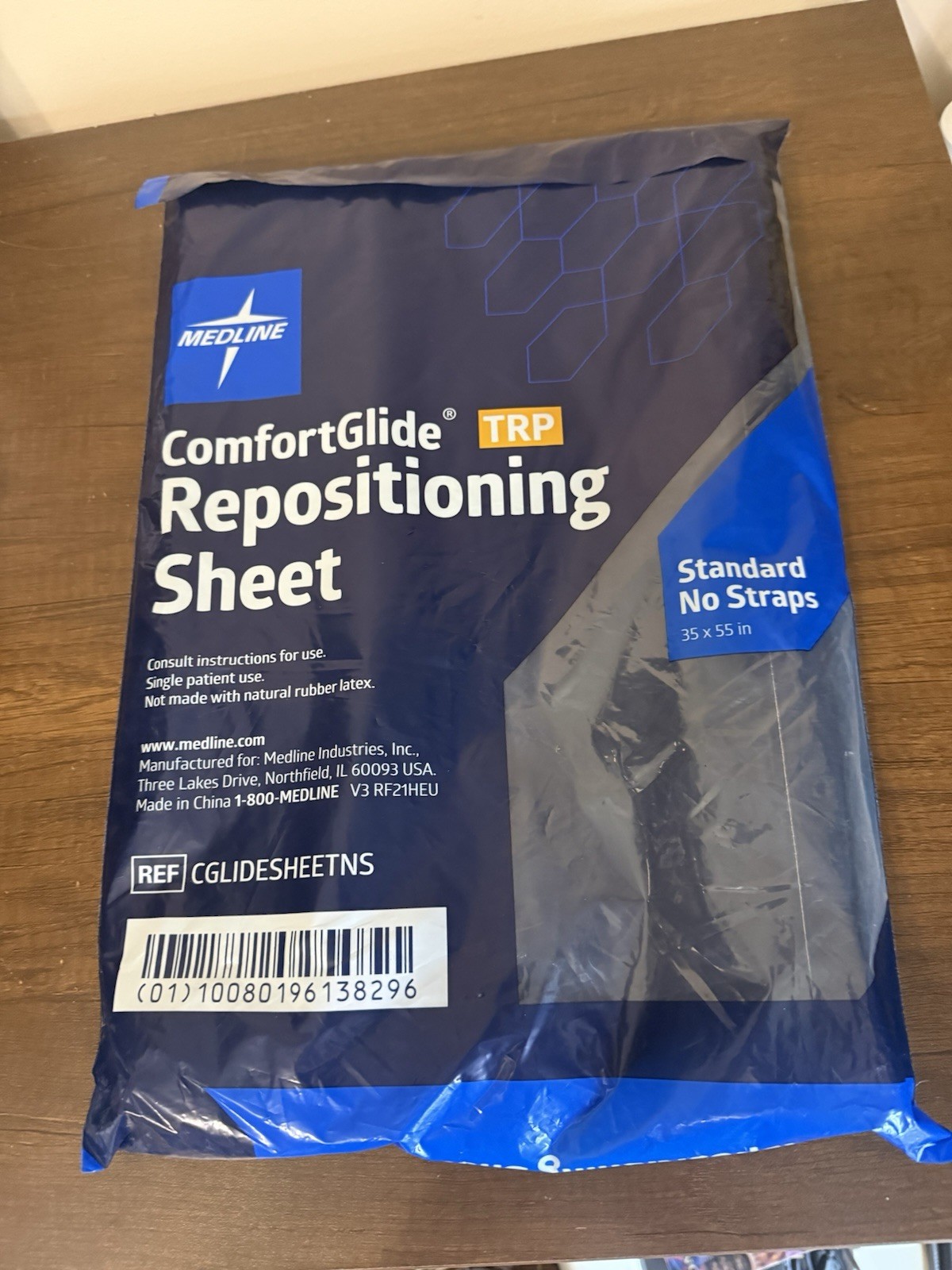 LOT OF 2 Medline Comfort Glide Repositioning Sheet 35″ x 55″ New No straps