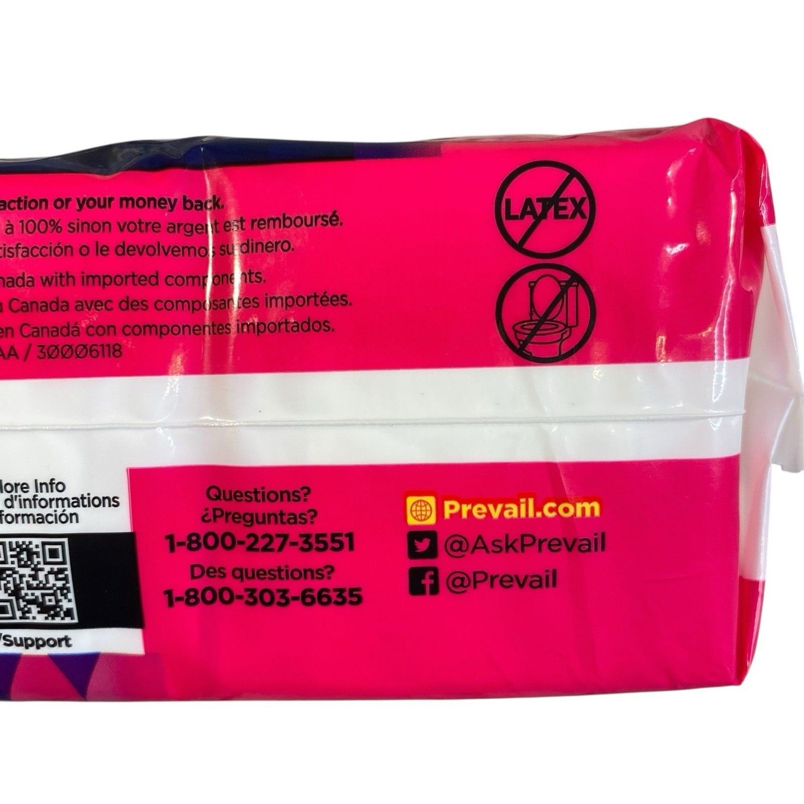Prevail NWT Incontinence Liners Bladder Leaks Regular Light Absorbency 26 Count