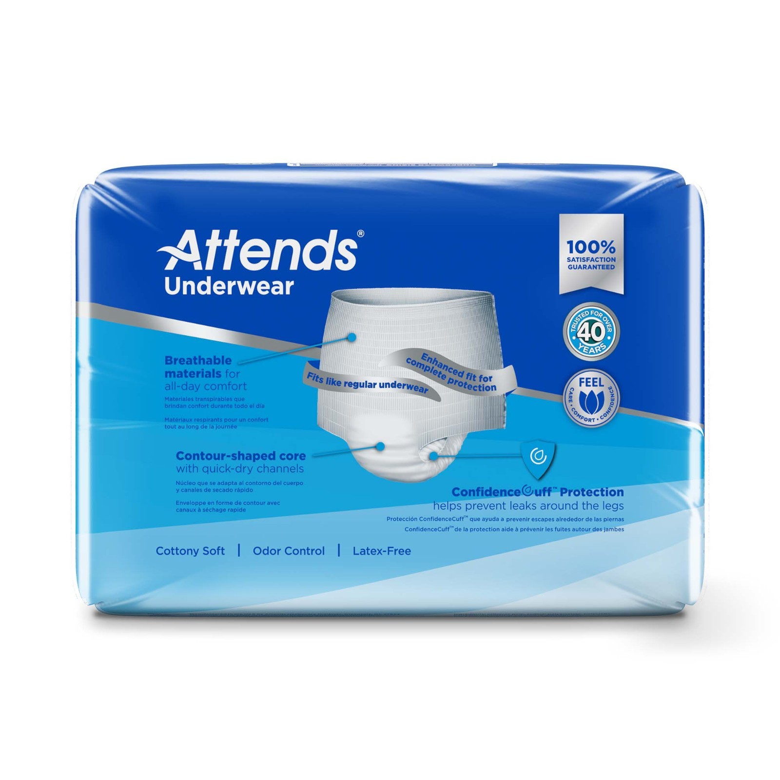 Attends Disposable Underwear Medium APP0720 Heavy 80 Ct