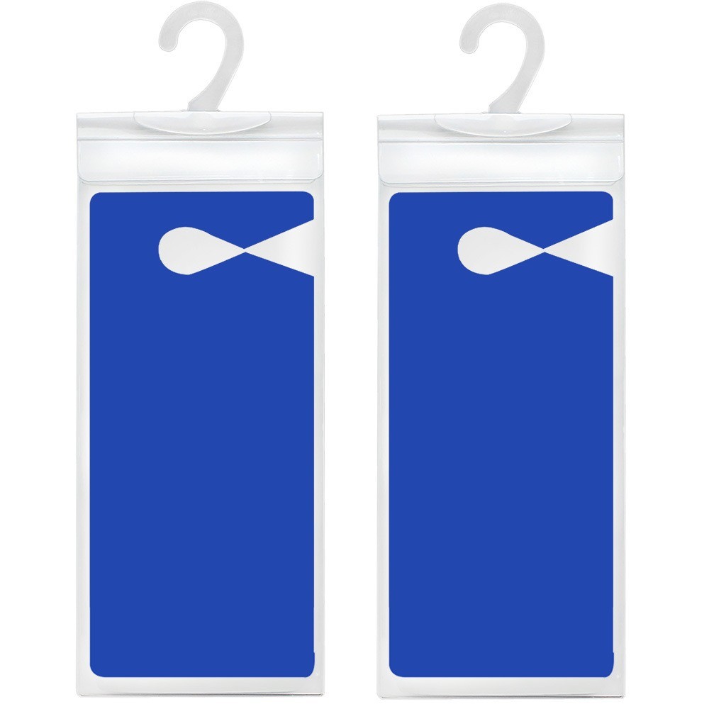 Handicap Parking Permit Holder Cover Pack of 2 Plastic Mirror Tag Hanger Sleeve