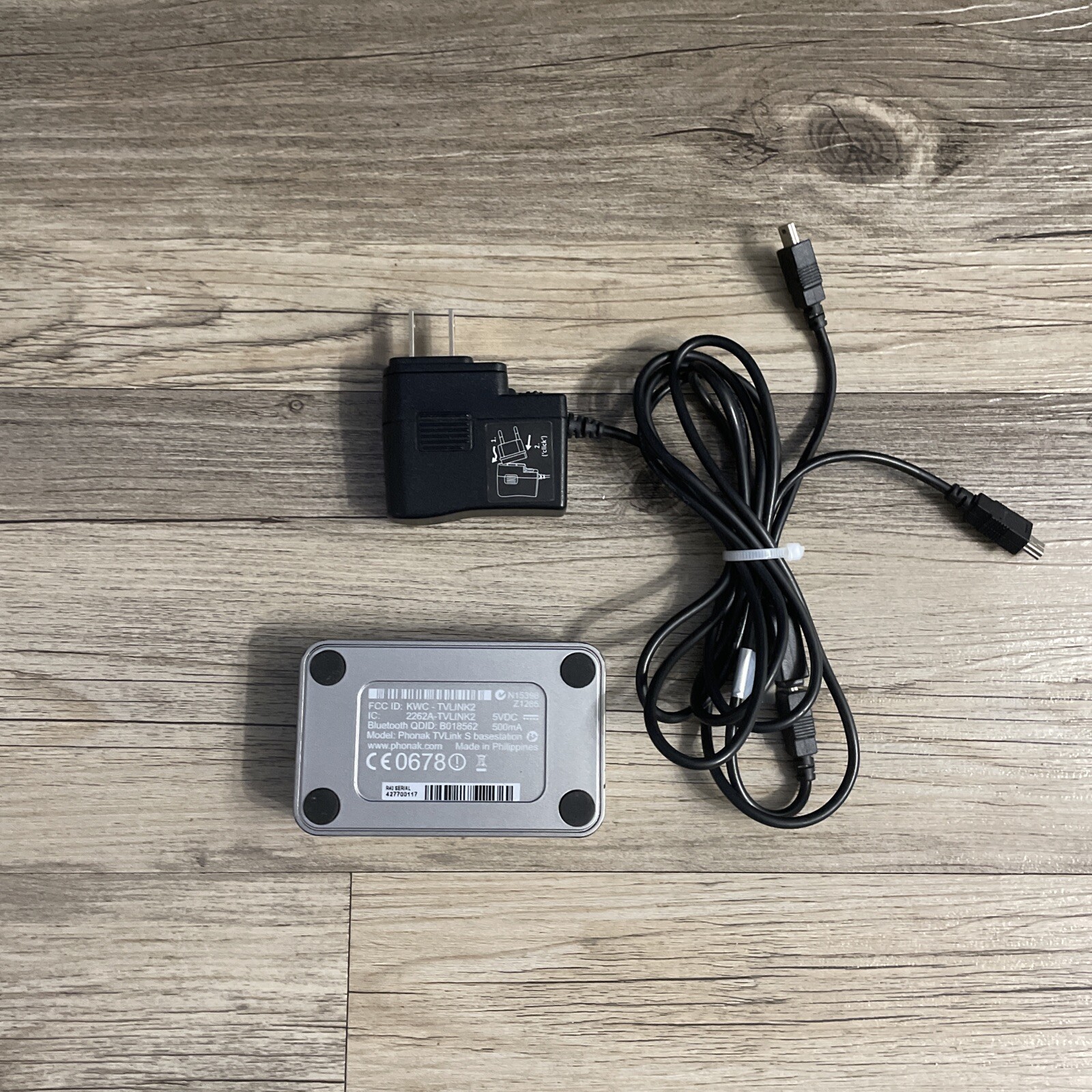 Phonak TVLink 2 Base Station TV Link II BASE STATION