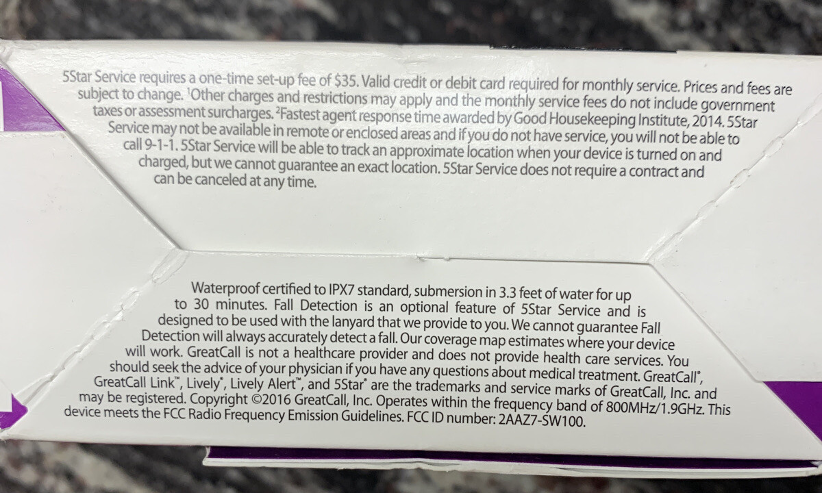 NEW GreatCall® Lively® Mobile Medical Alert Urgent Response Device