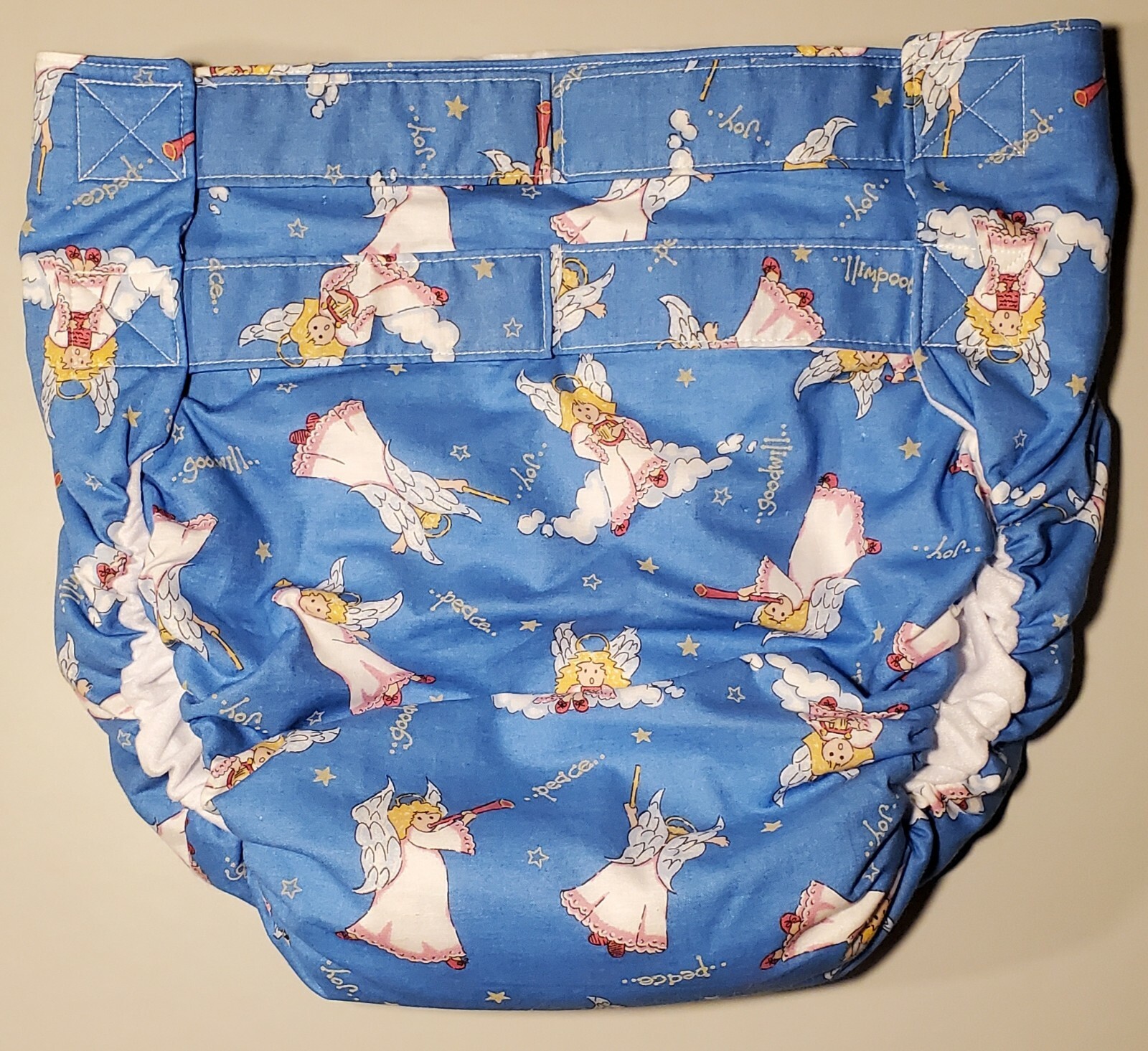 Dependeco All In One cloth adult diaper S/M/L/XL (christmas angels)
