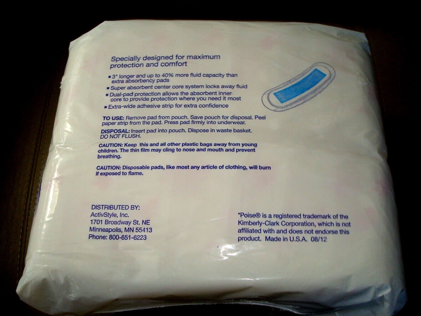 RELY BLADDER CONTROL PADS PACK OF 14