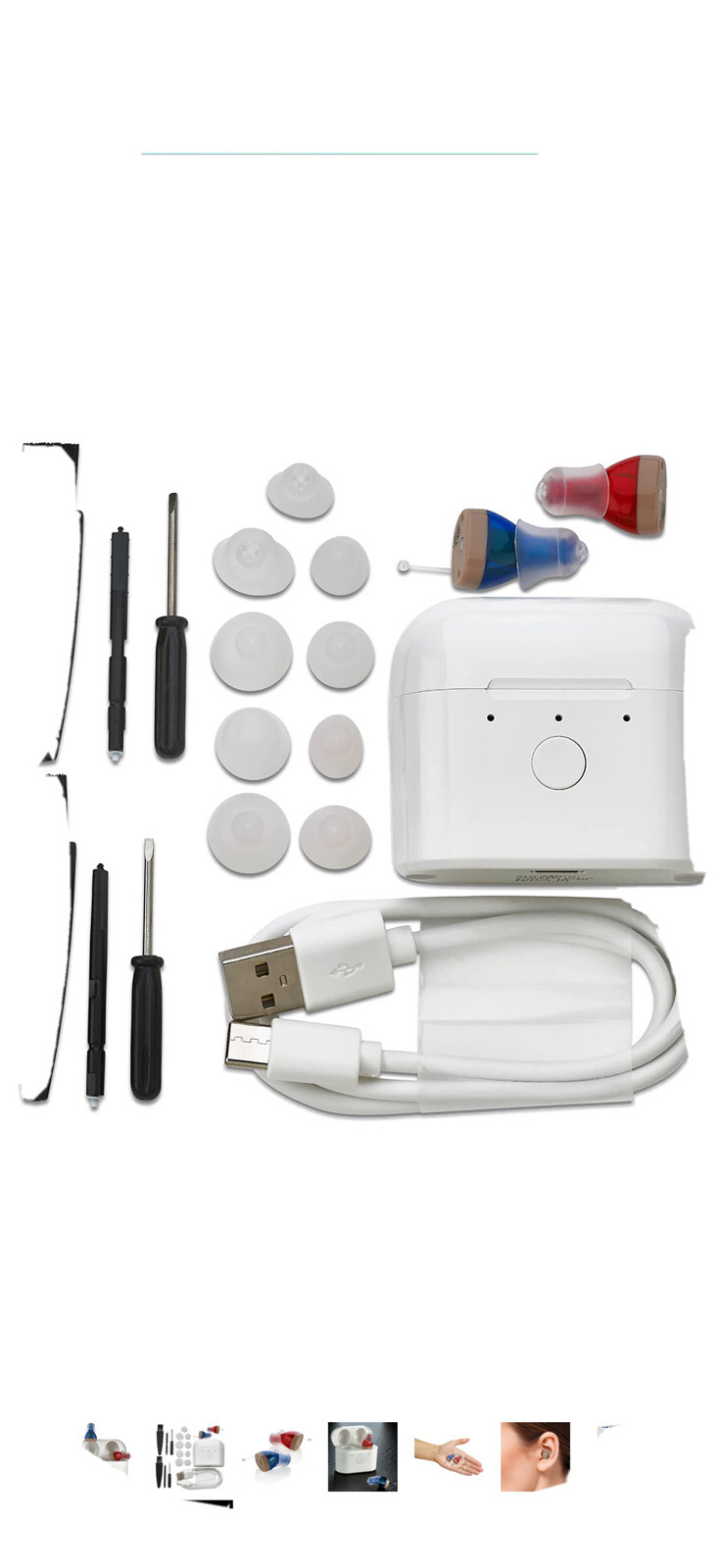 NANO Style Rechargeable Personal Sound Amplifie for Seniors / FAST SHIPPING USA