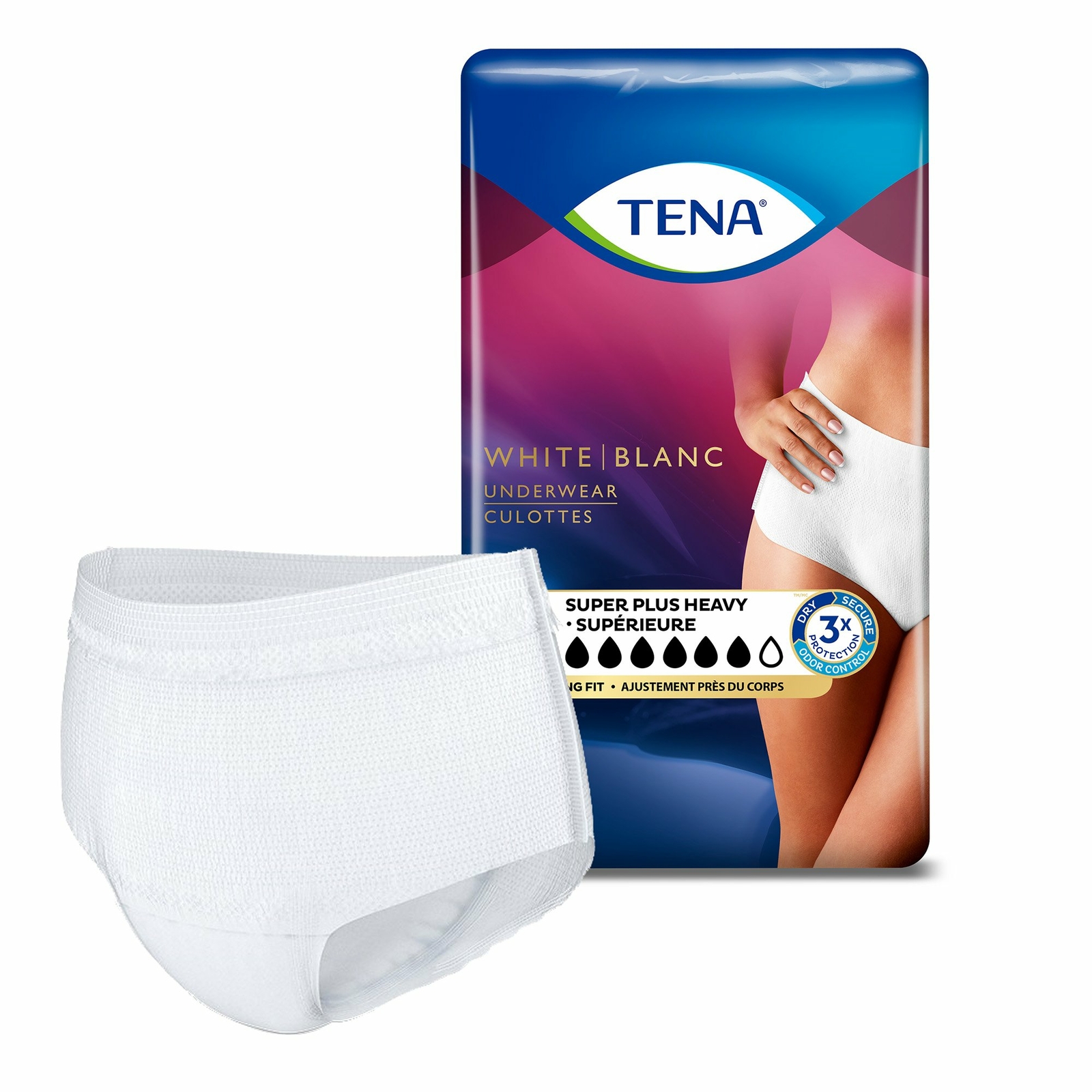 TENA Disposable Underwear Female X-Large Super Plus 14 Ct