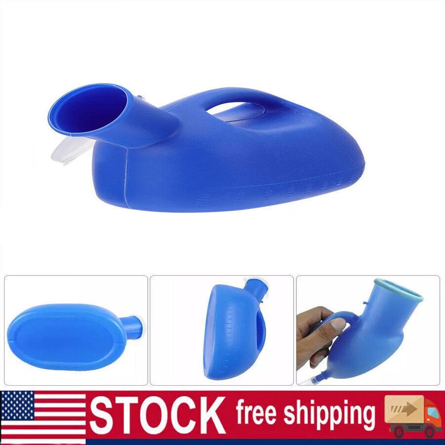 Male Urine Urinal Bottle Portable Outdoor Men Toilet Car Travel Camping 2000ml