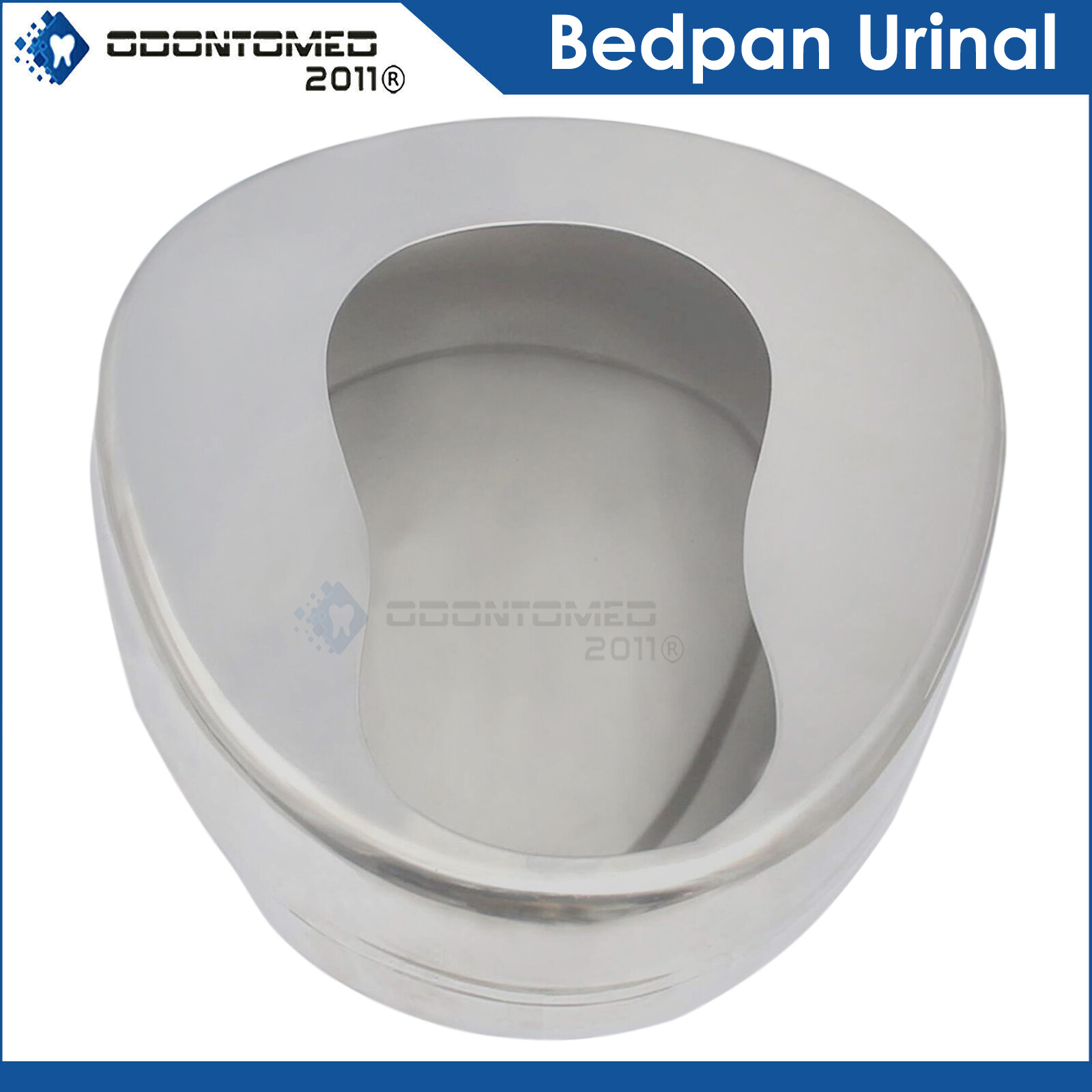 Bedpan Stainless Steel Female Urinal Bedbound Patient Medical Care 14″ X 11 3/8″