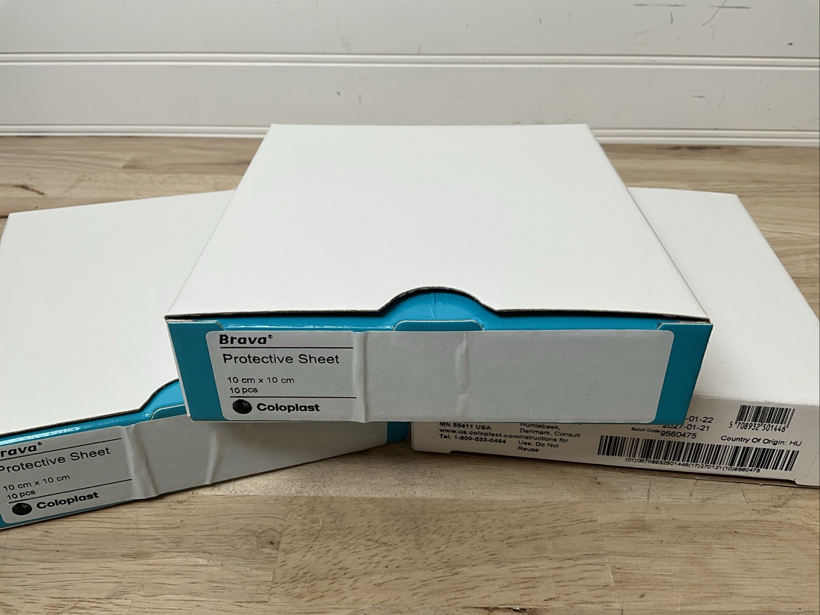 3 Box of 10 Coloplast 032105 Brava Protective Sheets 4″ X 4″ EX 2027 30 Pcs