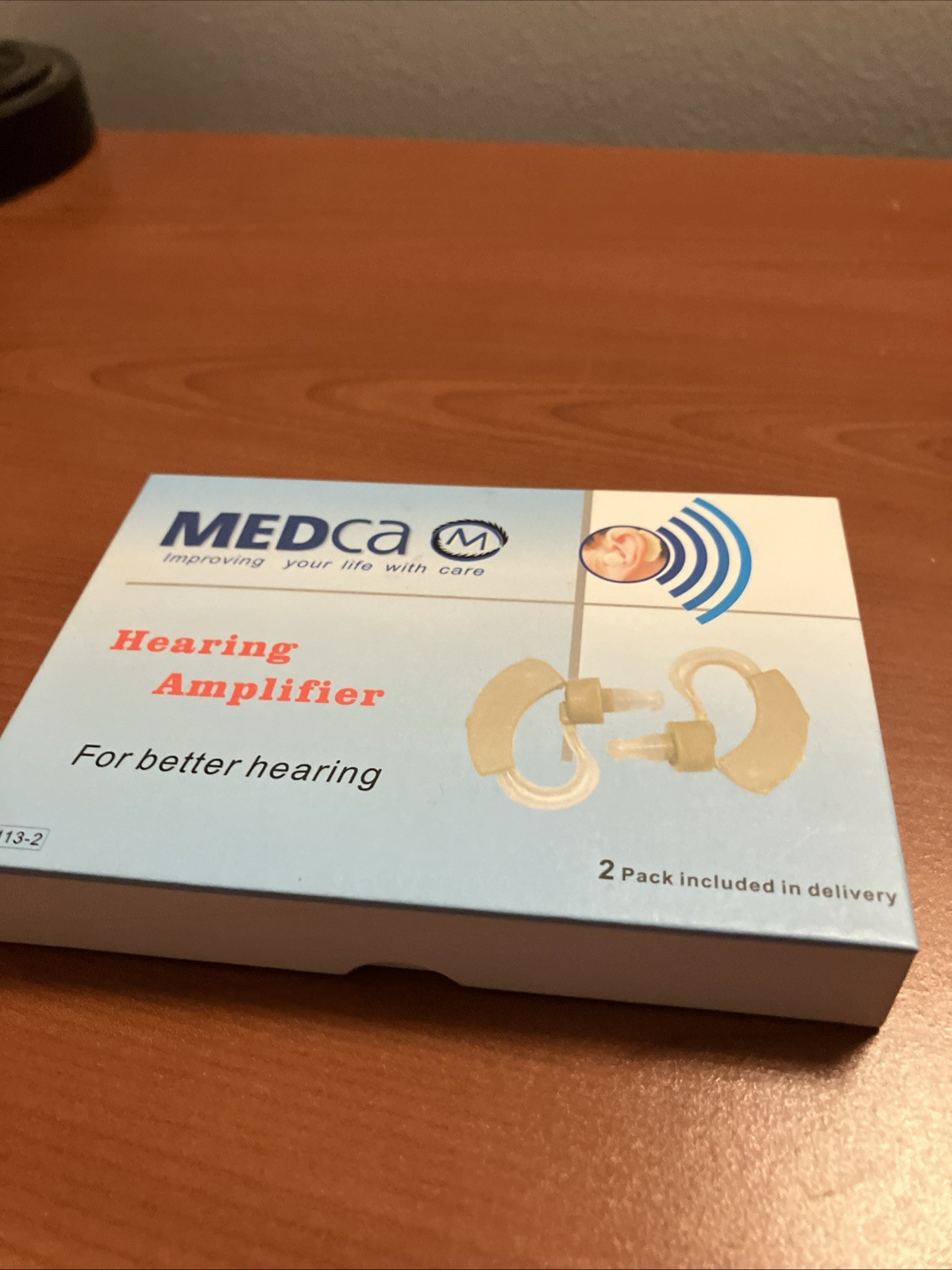 MEDca Behind the Ear Mini Size Hearing Sound Enhancement ,