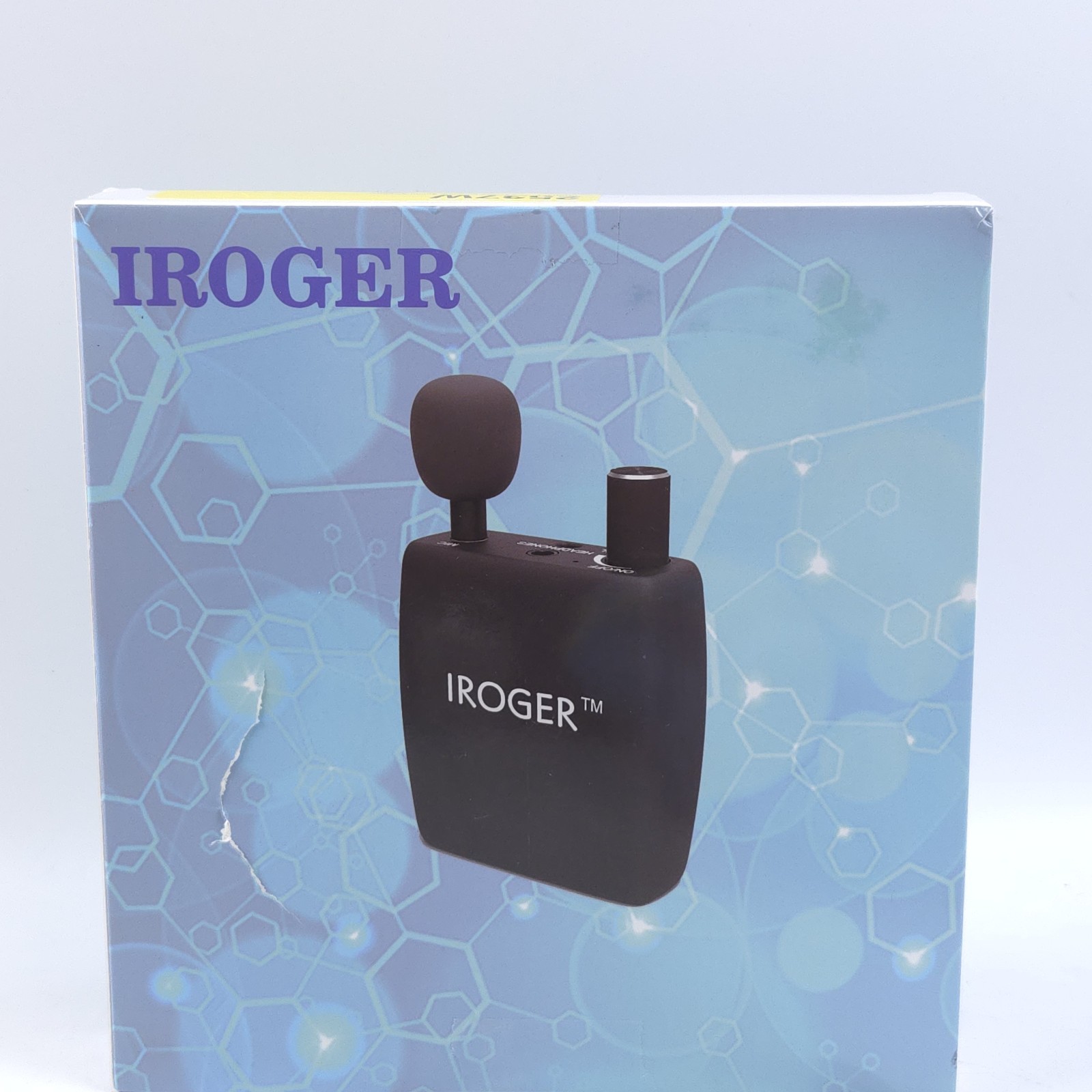 IROGER Rechargeable Hearing Amplifier Device For Seniors With Directional Mic
