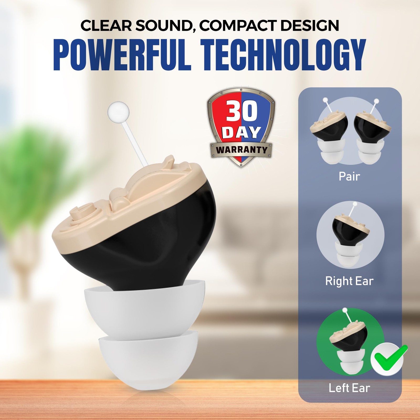 Medca Digital Hearing Amplifier – Invisible In Canal Cic In-Ear Mini Sound