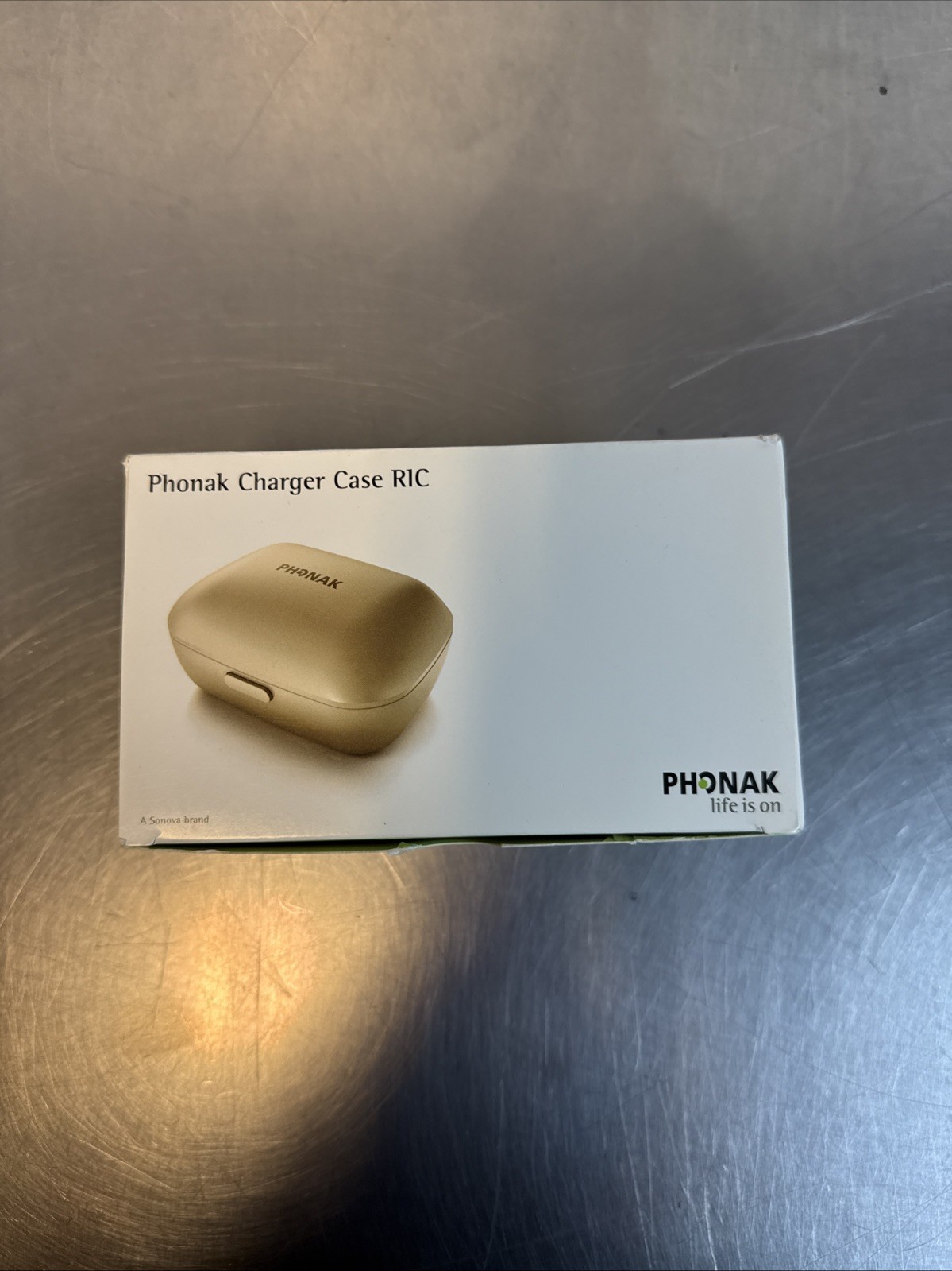 Phonak RIC Hearing Aid Charger With Power Cord And Wall Adaptor. New In Box.